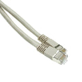CableWholesale 5 Foot Gray Cat6a Ethernet Patch Cable, Snagless/Boot with RJ45 Connector, 500 MHz, 26 AWG, F/UTP Shielded Construction, Internet Patch Cable