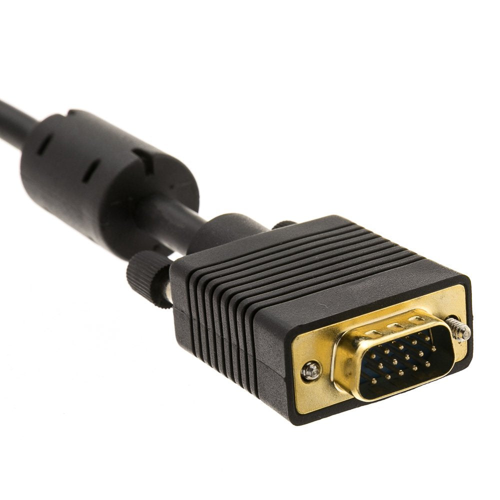 CableWholesale 10 feet DVI-A to VGA Cable (Analog), Black, DVI-A Male to HD15 Male, DVI to VGA Monitor Cable, 3 Meter