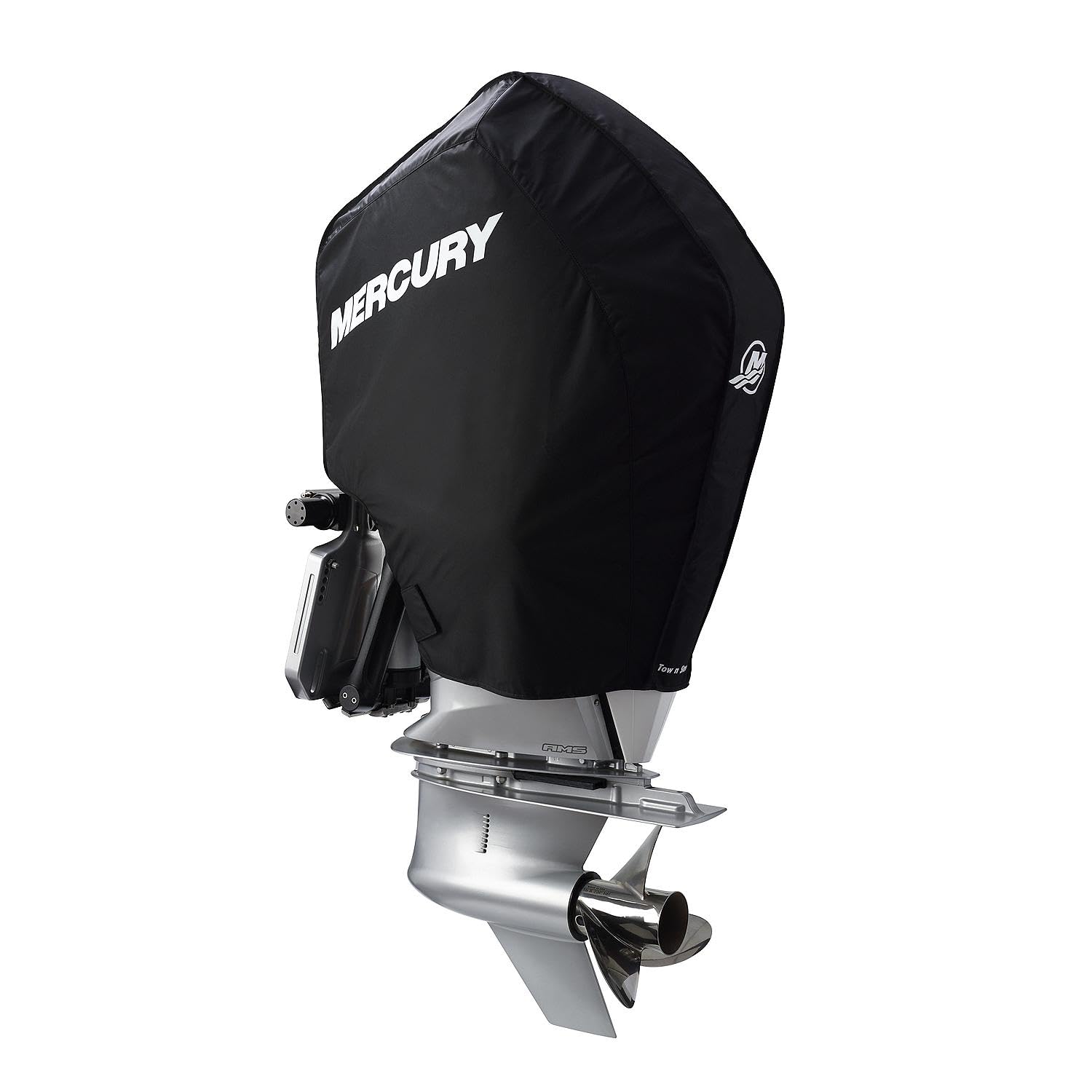 Mercury Tow-N-Stow Outboard Cover for V8 200-300hp FourStroke Engines, Black
