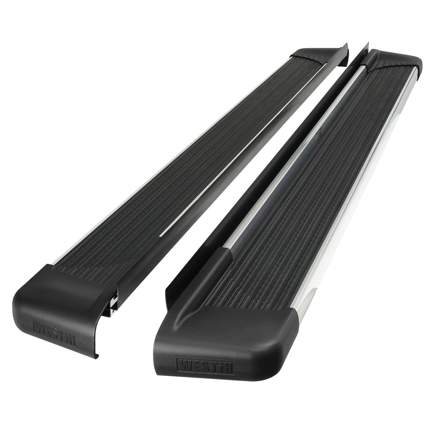 Westin 27-64710 SG6 Running Boards Aluminum Polished Pair 68.4 in
