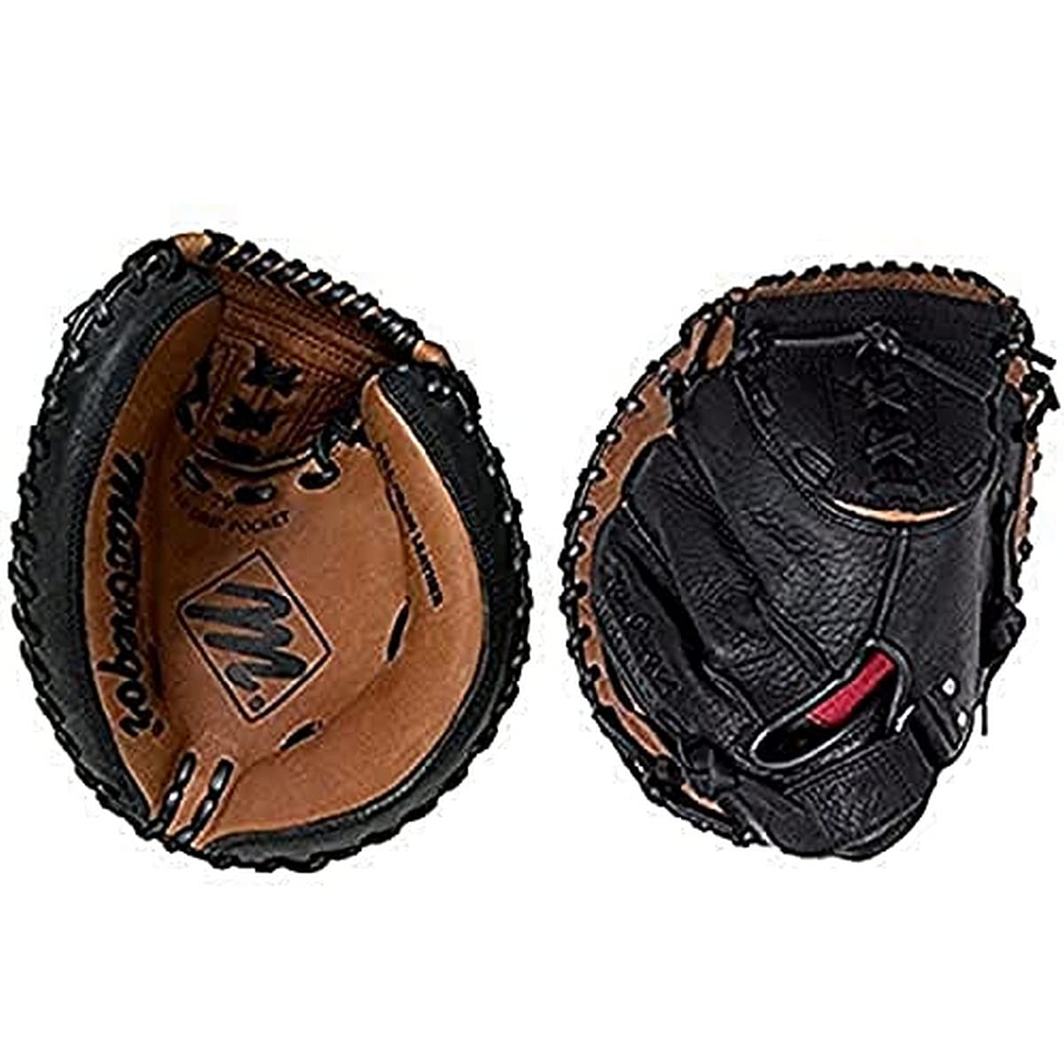 MacGregor Catcher's Mitt, Junior Series, Right Hand Thrower , Black
