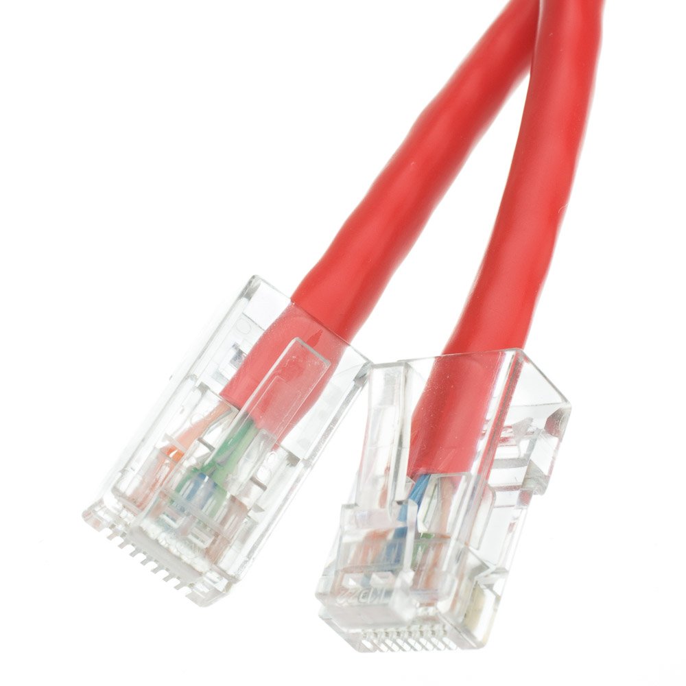 CableWholesale Cat5e Ethernet Cable, 24AWG Network Cable with RJ45 Gold Plated Connector, 4 Pair Stranded Bare Copper, Bootless Unshielded Twisted Pair (UTP) Internet Patch Cable, 20 Foot, Gray