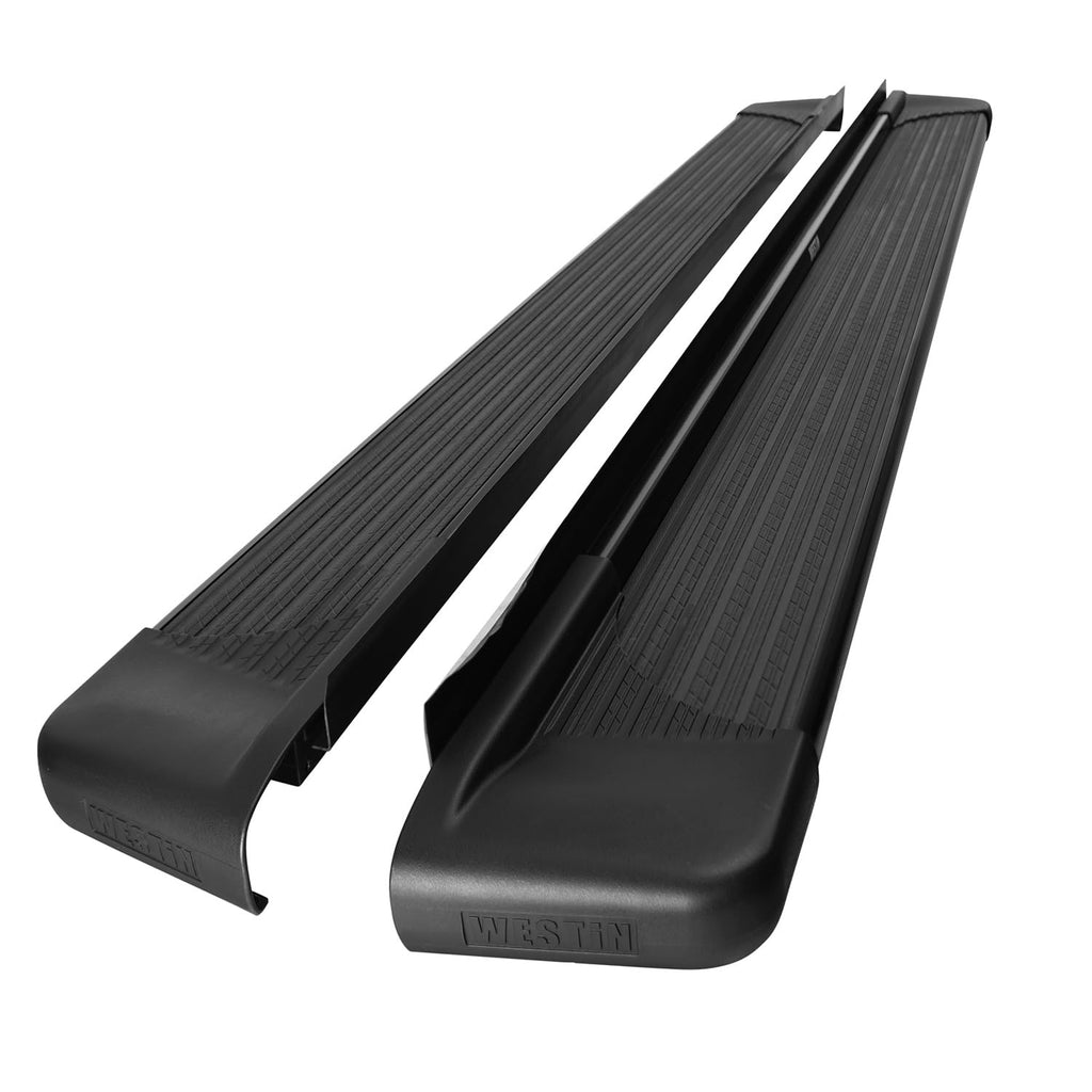 Westin 27-64715 SG6 Running Boards Aluminum Black Pair 68.4 in