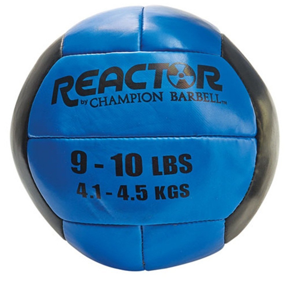 Champion Barbell Medicine Ball, 9-10 lb. - Blue