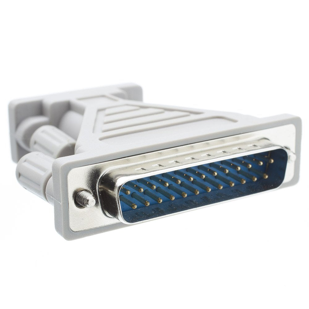CableWholesale Serial Mini Gender Changer/Coupler, DB9 Male to DB9 Male