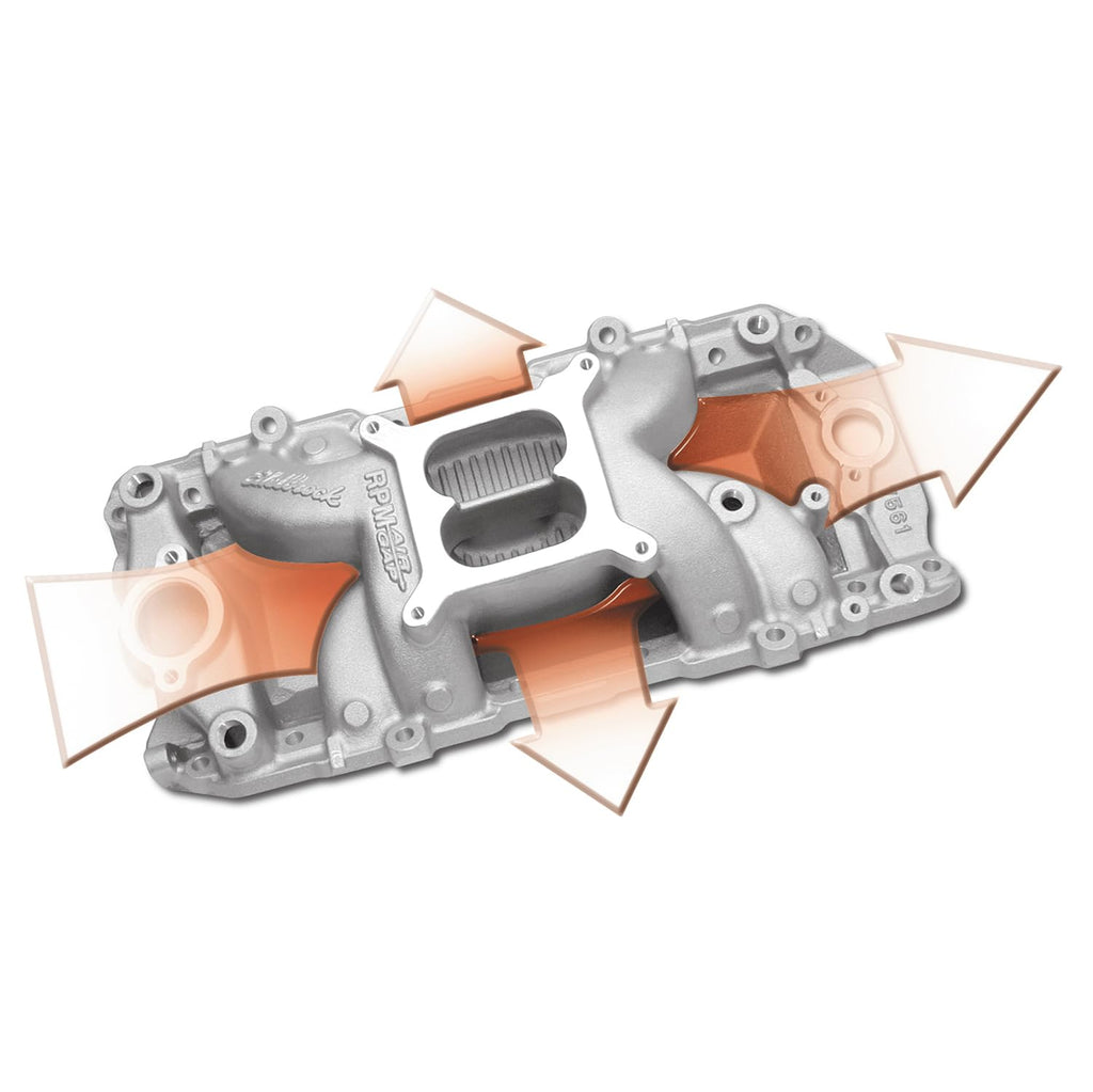Edelbrock 7561 RPM Air-Gap intake manifold