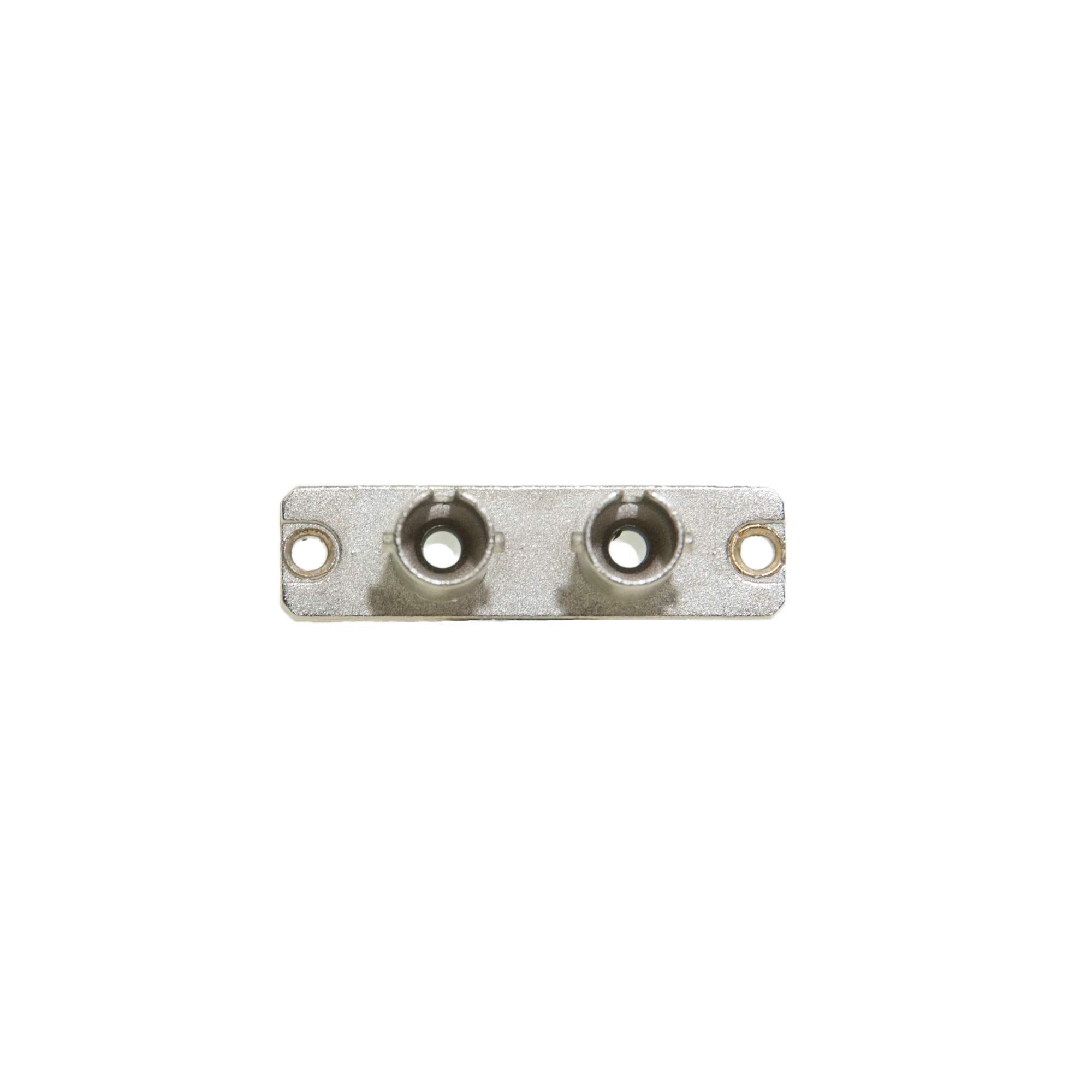 Fiber Optic Coupler, ST/ST Female, Duplex, Metal Housing