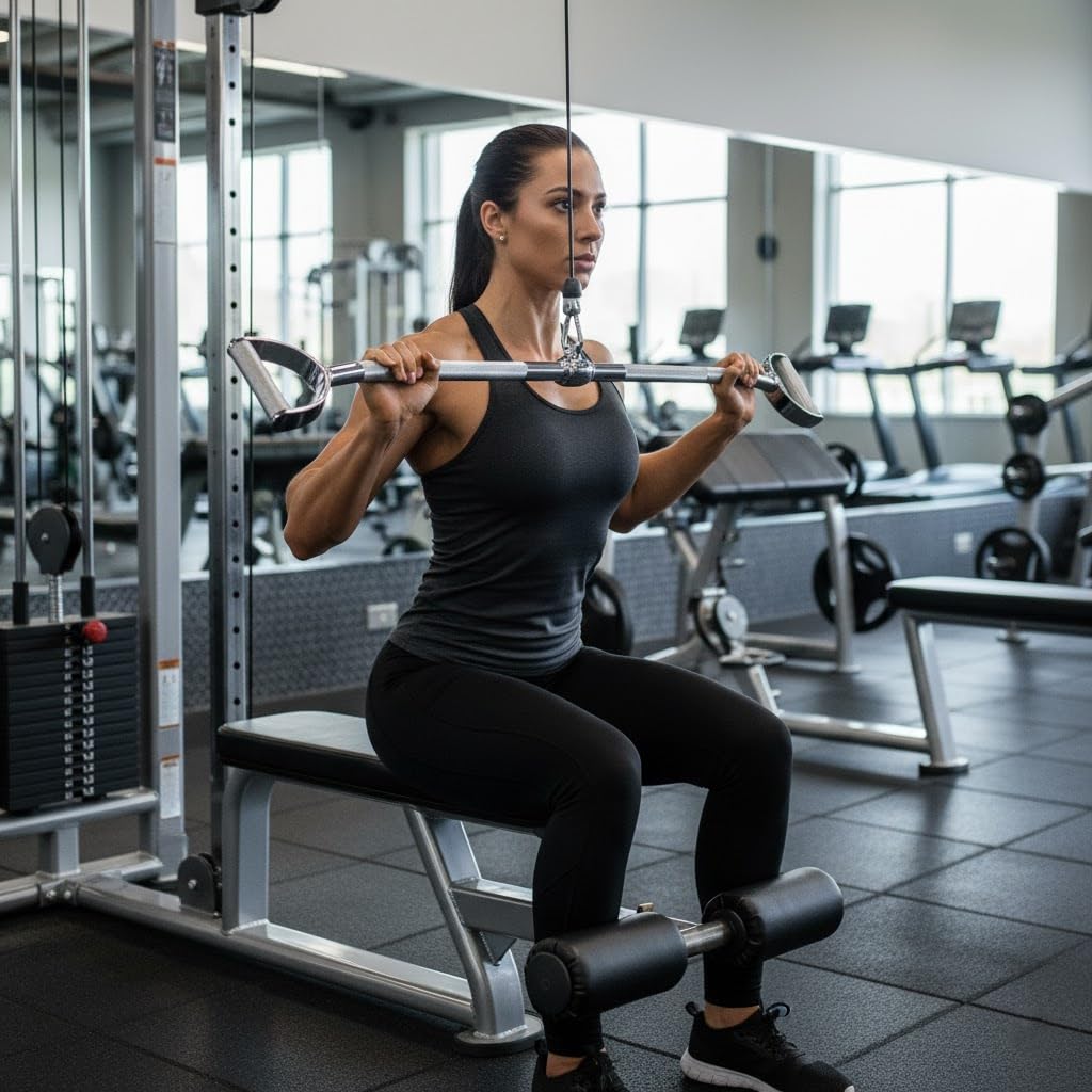 Champion Pro-Style Lat Bar