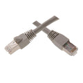 CableWholesale 3 Foot Shielded Cat6 Gray Ethernet Patch Cable, Snagless/Boot, 24AWG, RJ45 Gold Plate Connector, 4 Pair Stranded Copper Shielded Twisted Pair (STP) Internet Network Patch Cable