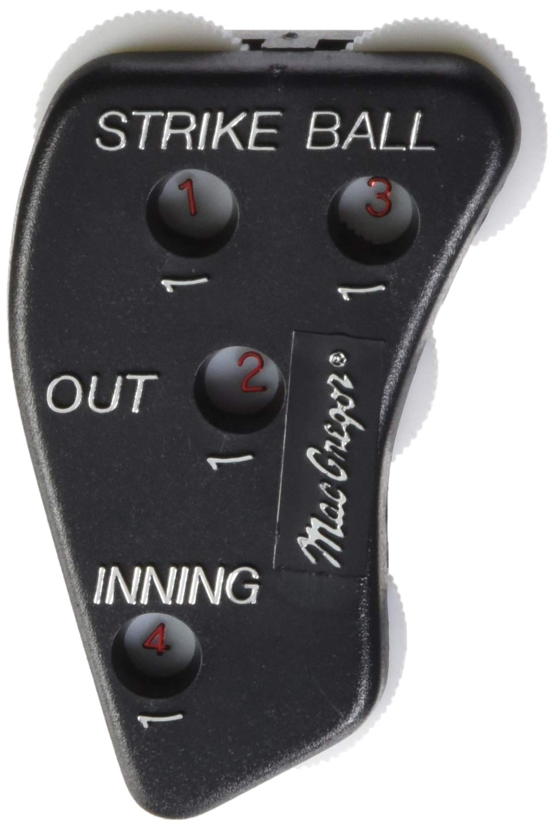 MacGregor 4 Way Umpire's Indicator, Green, 7 x 1 x 4