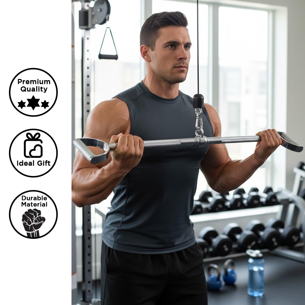 Champion Pro-Style Lat Bar