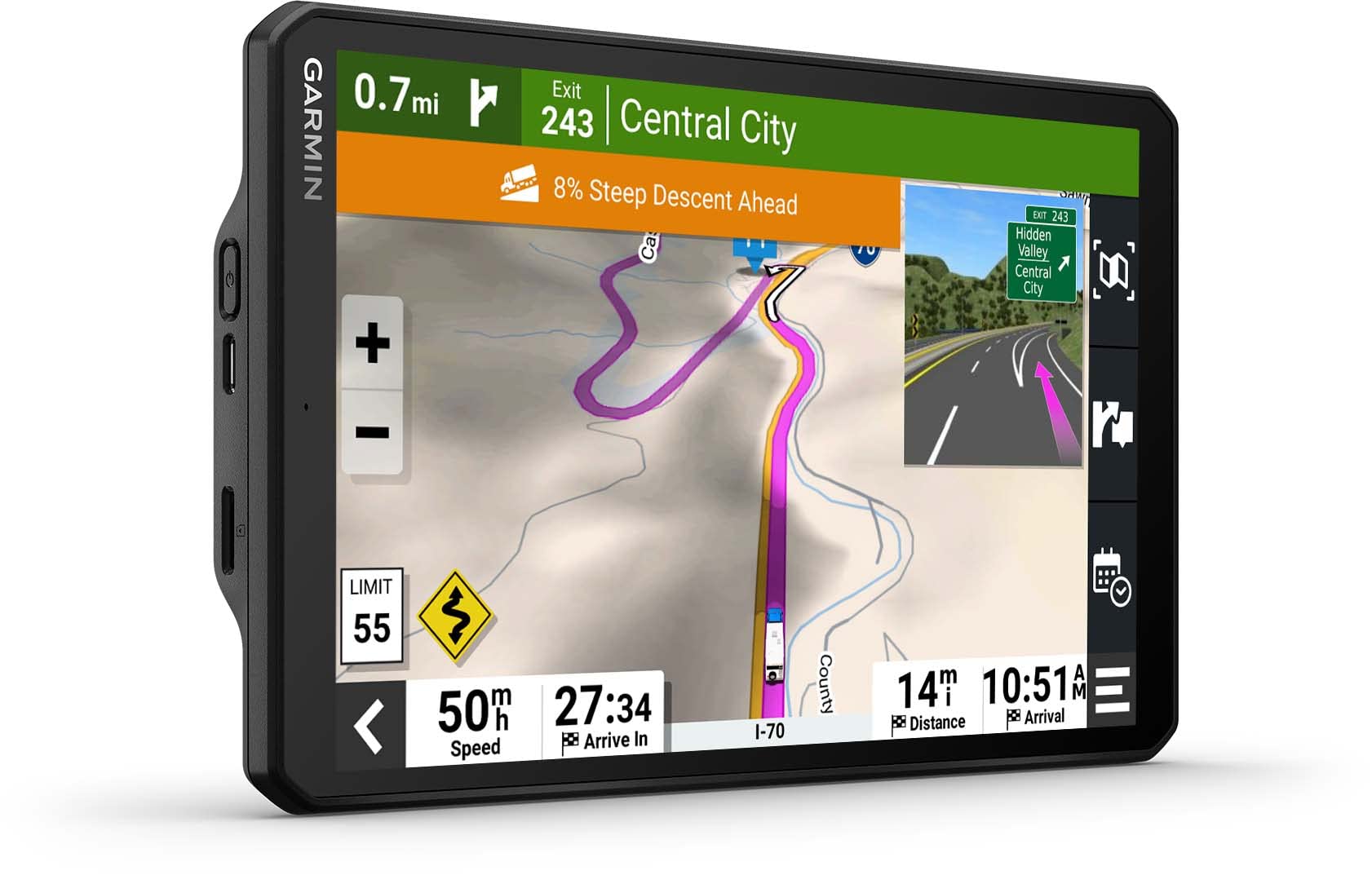 Garmin RV 895, 8” GPS RV Navigator