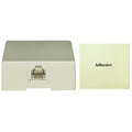 Phone Surface Mount Jack, Ivory, RJ11 / RJ12, Single Port Telephone Jack, Data/Voice, 6P6C (6 Pin 6 Conductor), CableWholesale