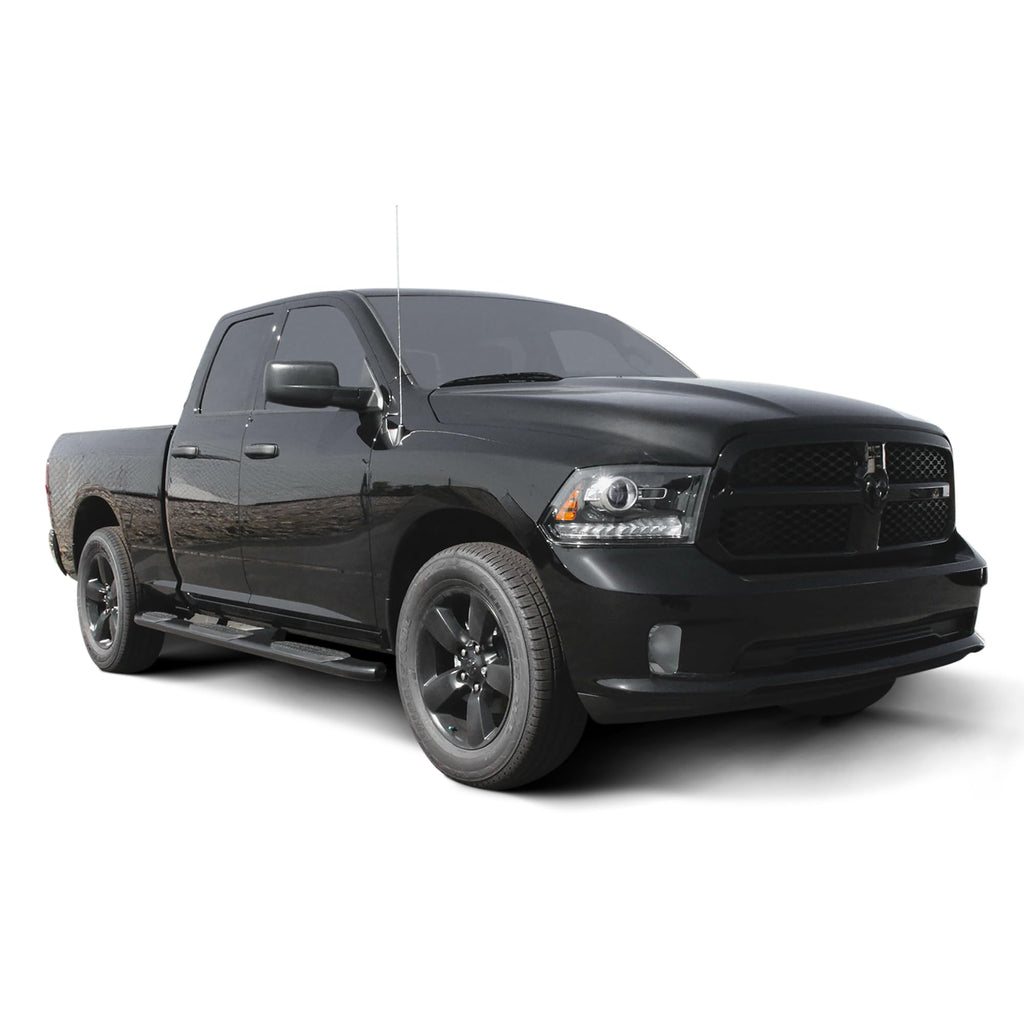 Westin 21-534315 PRO TRAXX 5 Oval Wheel to Wheel Nerf Bars Black Pair