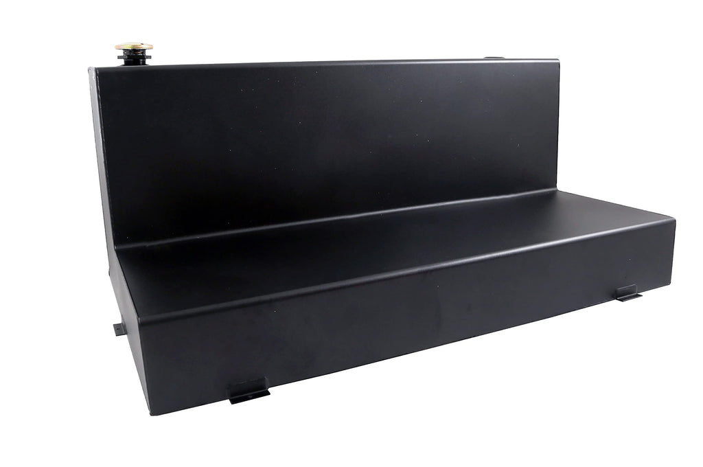 Dee Zee DZ92747SB (92 gallon) L-Shaped Transfer Tank - Black Steel