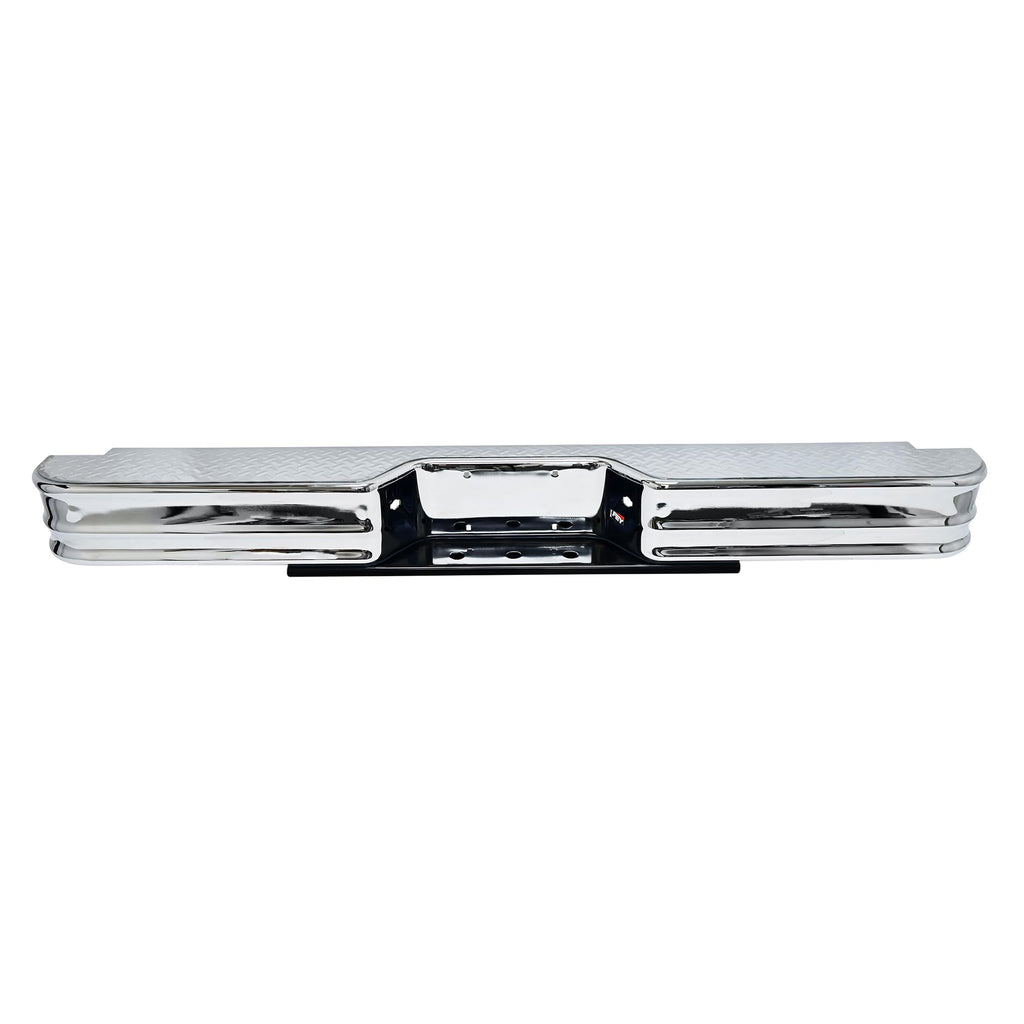 Westin 21000 Diamondstep Rear Bumper fits 1967-1993 Fleet Side 1973-1991 C/K Fleet Side Crew Cab 1978-1985 Ram Charger 1978-1996 Bronco 1997-1998 F250 F350 HD Style Side (Exc F250LD)