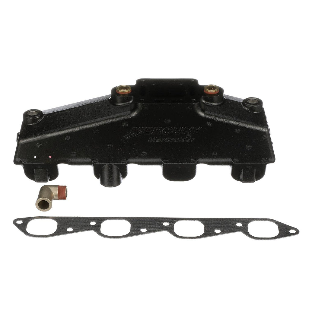 Quicksilver 807078T08 Exhaust Manifold, Port or Starboard, for Select MerCruiser V8 Sterndrive & Inboard Engines