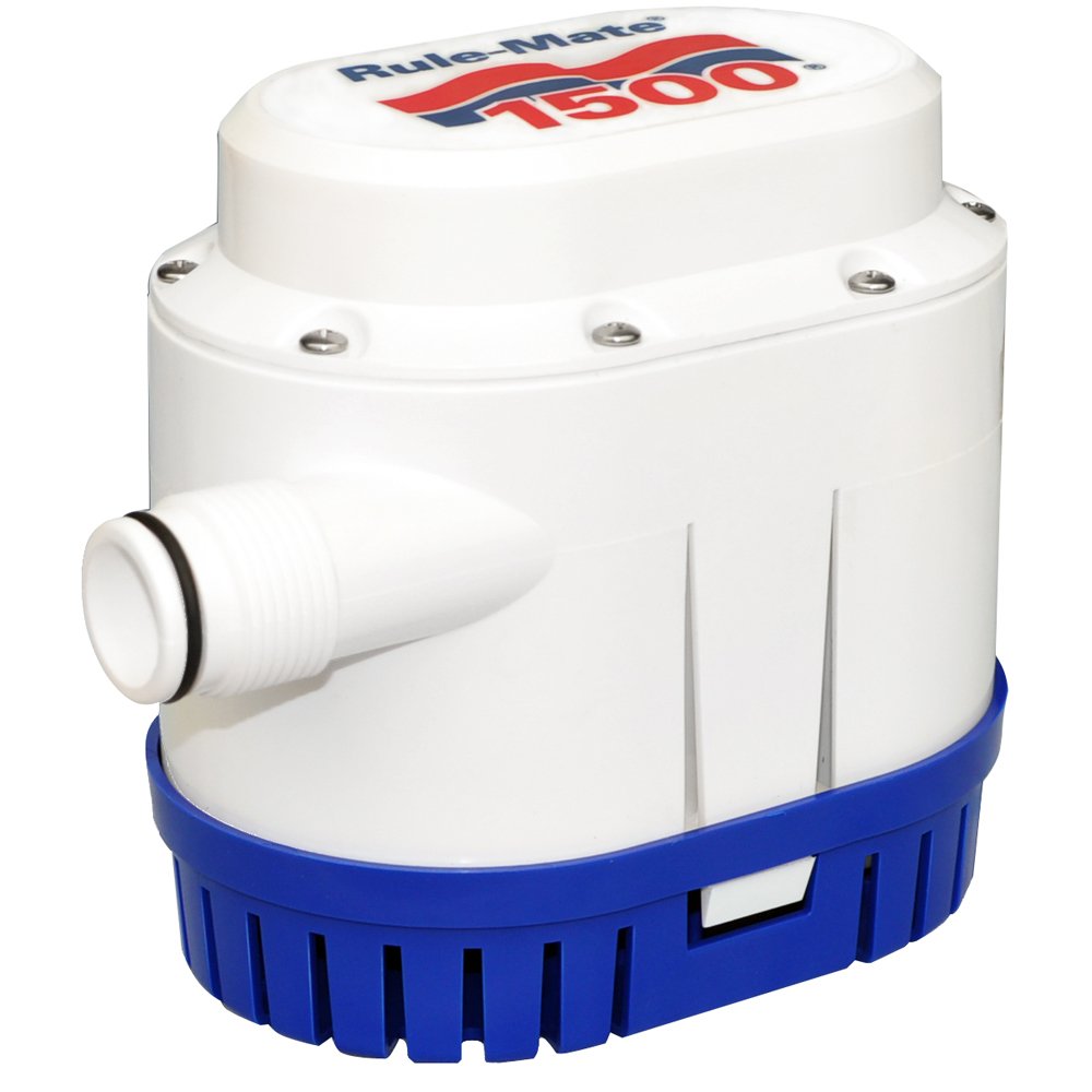 Rule RM1500A, Auto Bilge Pump 1500/2000 GPH, 12V/24V
