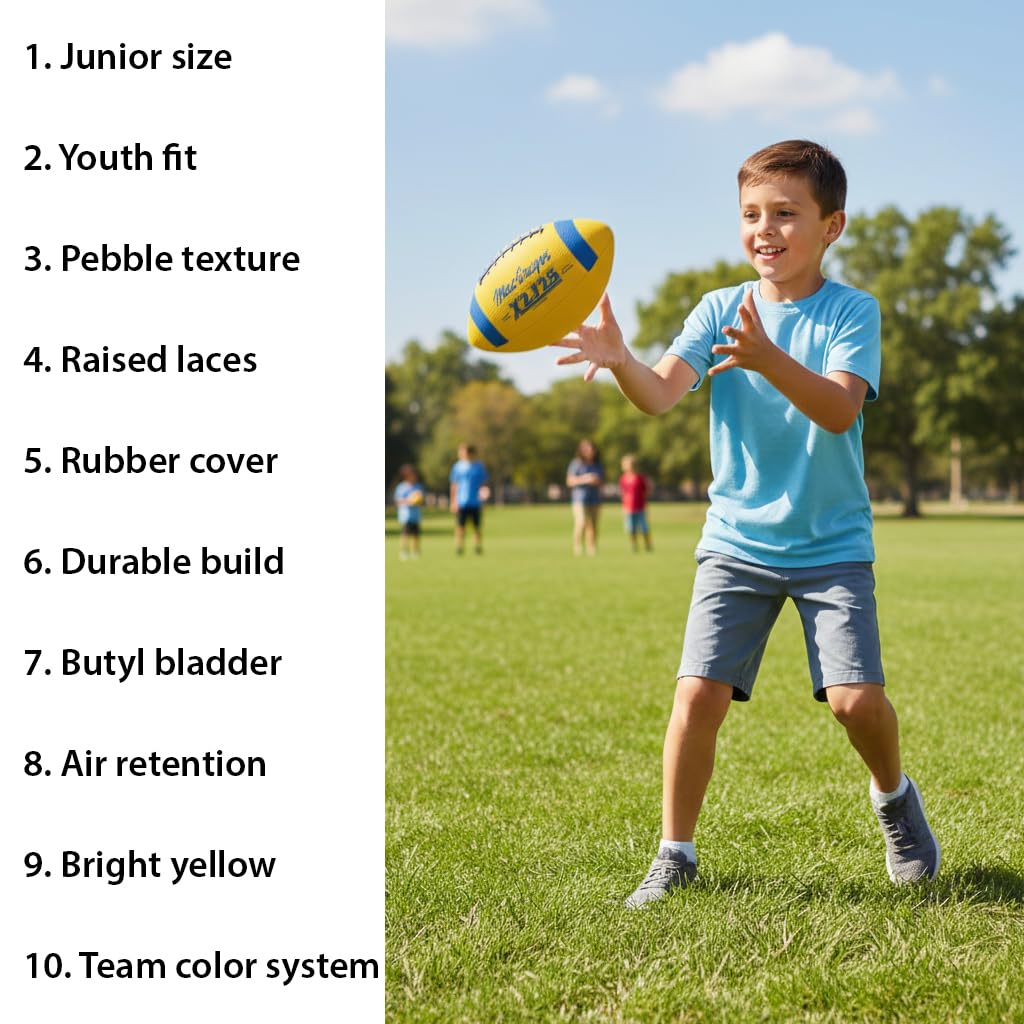 Junior Size Football - Yellow