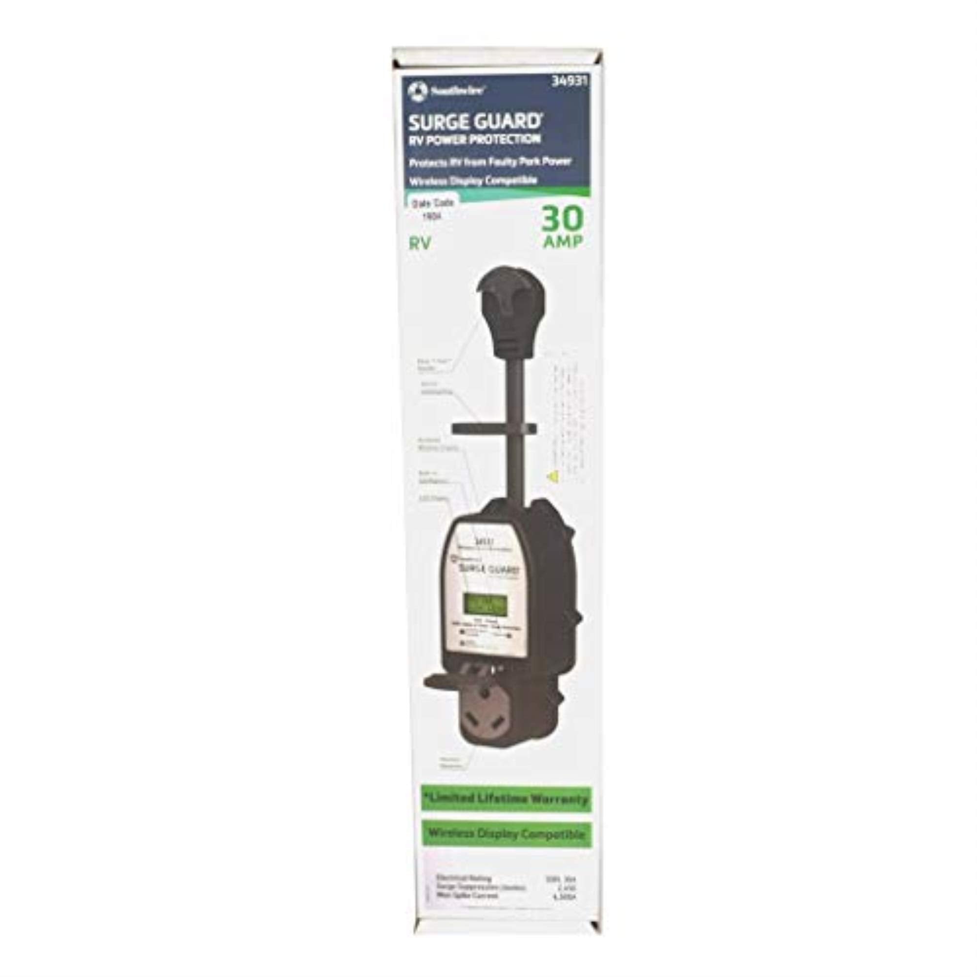 30A Wireless Surge Guard Portable Surge Protector
