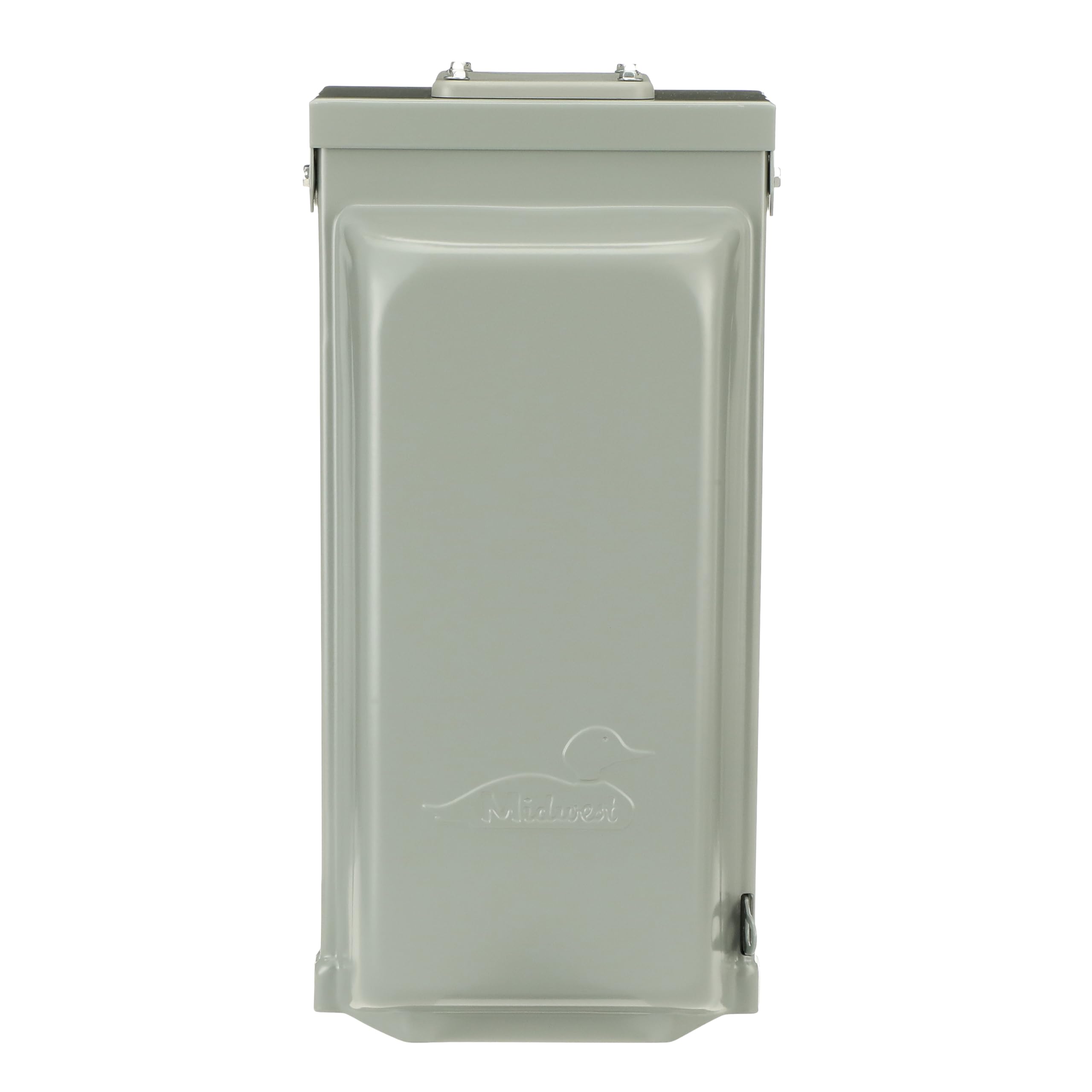 Midwest U041C010P 70A Unmetered Power Pedestal • Outdoor Surface Mount Panel • 30A TT-30R + 20A GFCI Receptacles • Lockable Weatherproof Design • for RV Parks, Campgrounds, and Mobile Homes