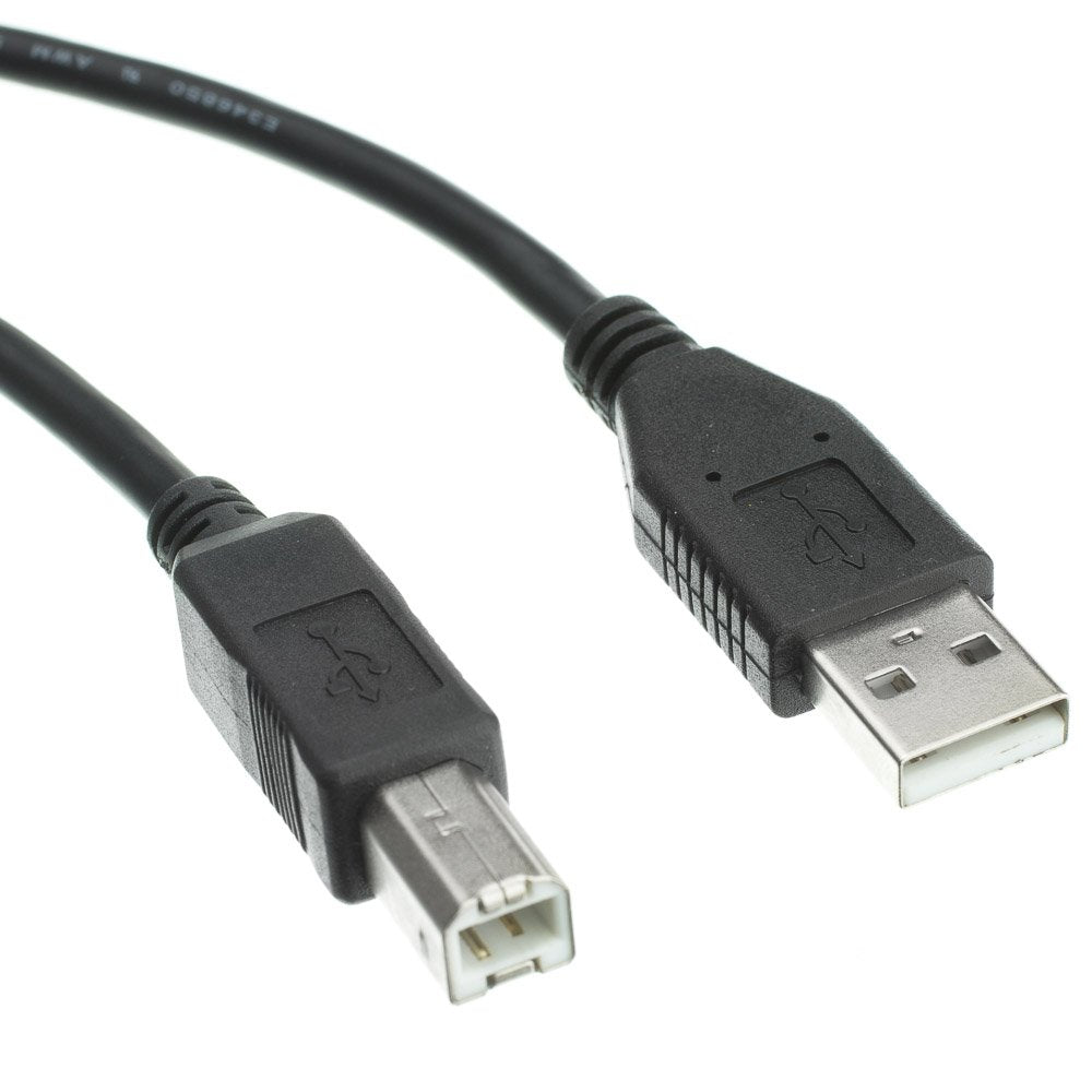 CableWholesale 6 feet USB 2.0 Printer/Device Cable, Beige, Type A Male/Type B Male Plug, A Male to B Male High Speed USB Cable, USB 2.0 to Type B Cable, Type B Printer Cable