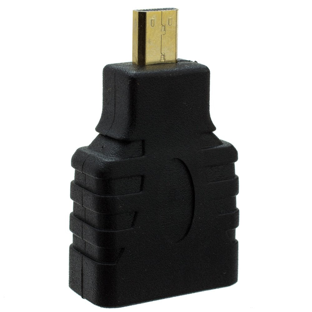CableWholesale Micro HDMI to HDMI Adapter, Micro HDMI (Type D) Male to HDMI Female