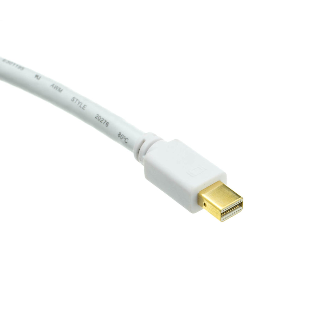 Mini DisplayPort to DVI Video Cable, Mini DisplayPort Male to DVI Male, 15 Foot