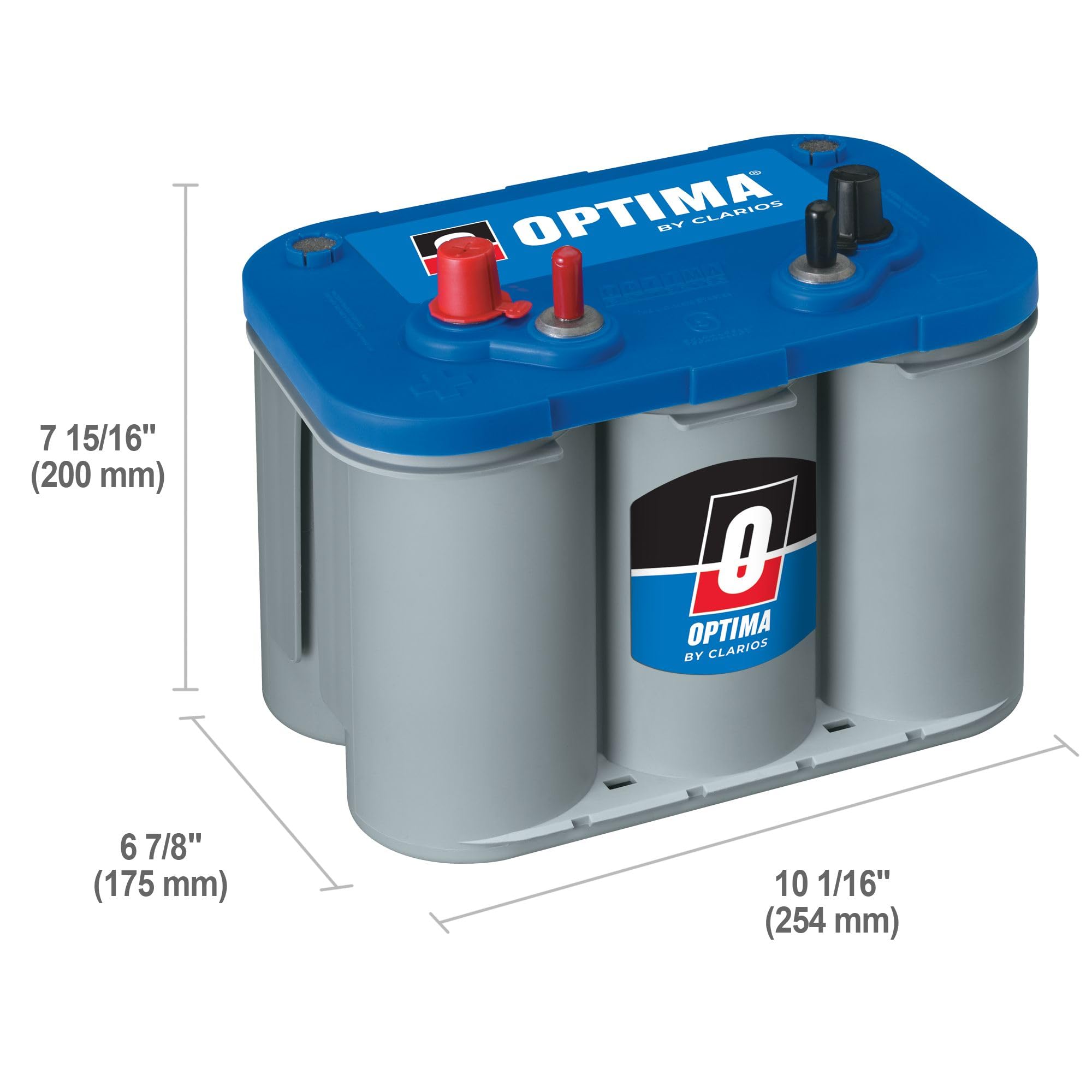 OPTIMA® Batteries D34M BLUETOP® Dual Purpose Boat and RV Sealed AGM Battery