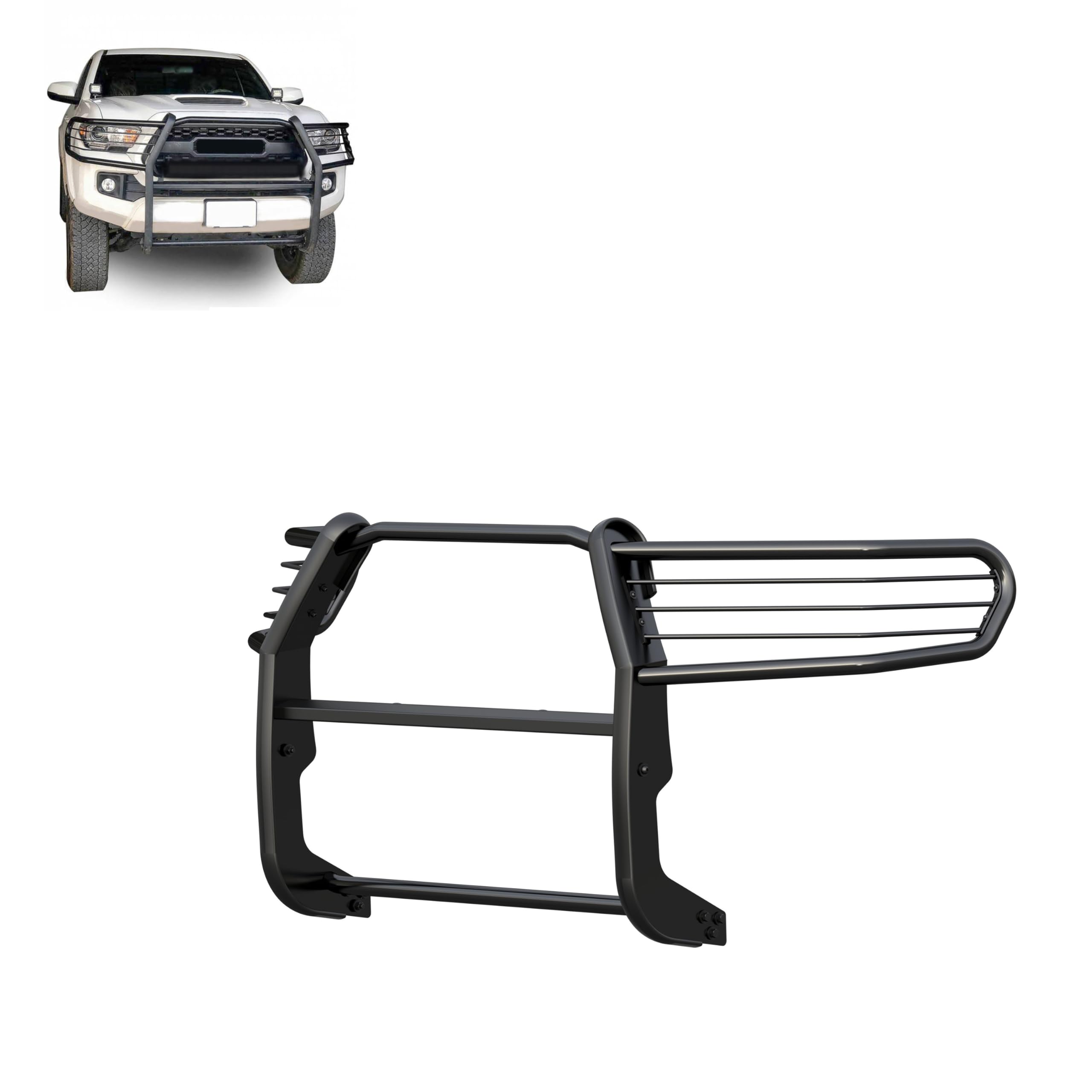 Black Horse Grille Guard Tacoma