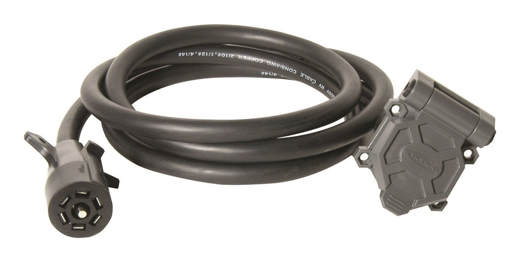 Hopkins Towing Solutions 20049 7-to-7 Blade 8' Molded Cable 5th Wheel Extension