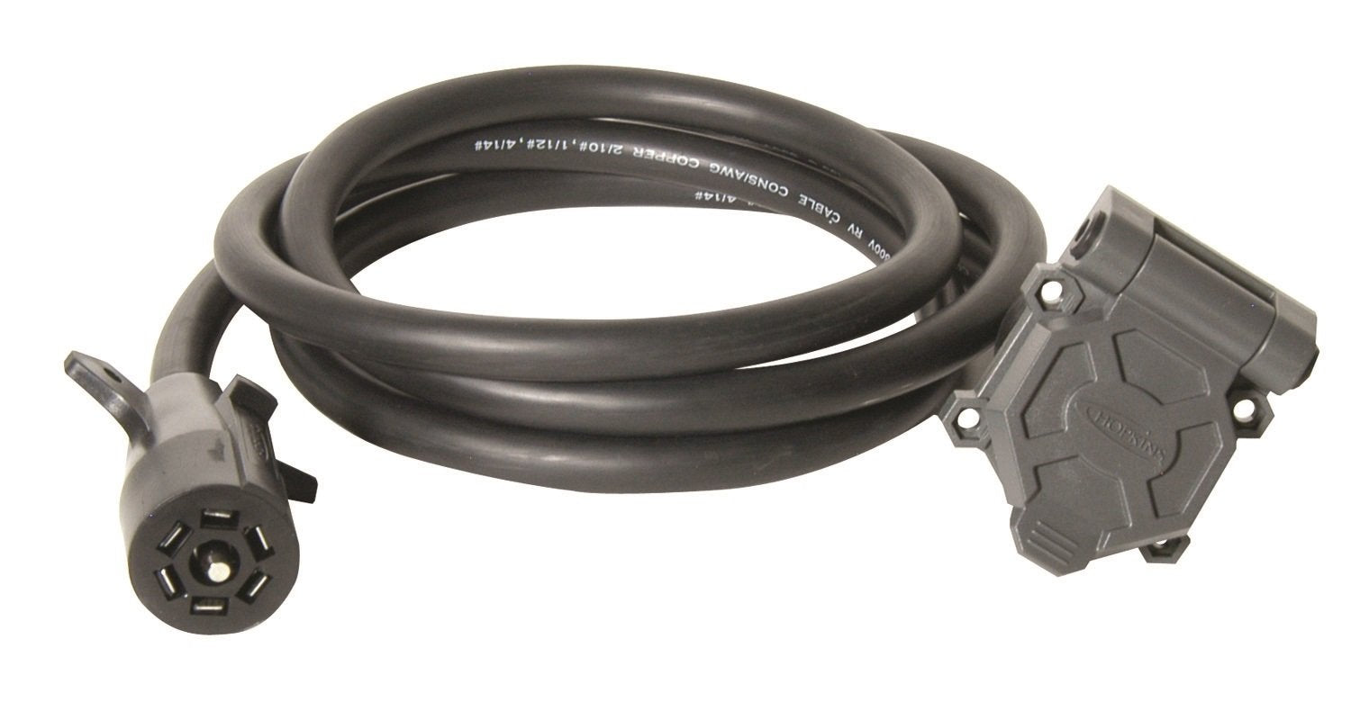 Hopkins Towing Solutions 20049 7-to-7 Blade 8' Molded Cable 5th Wheel Extension