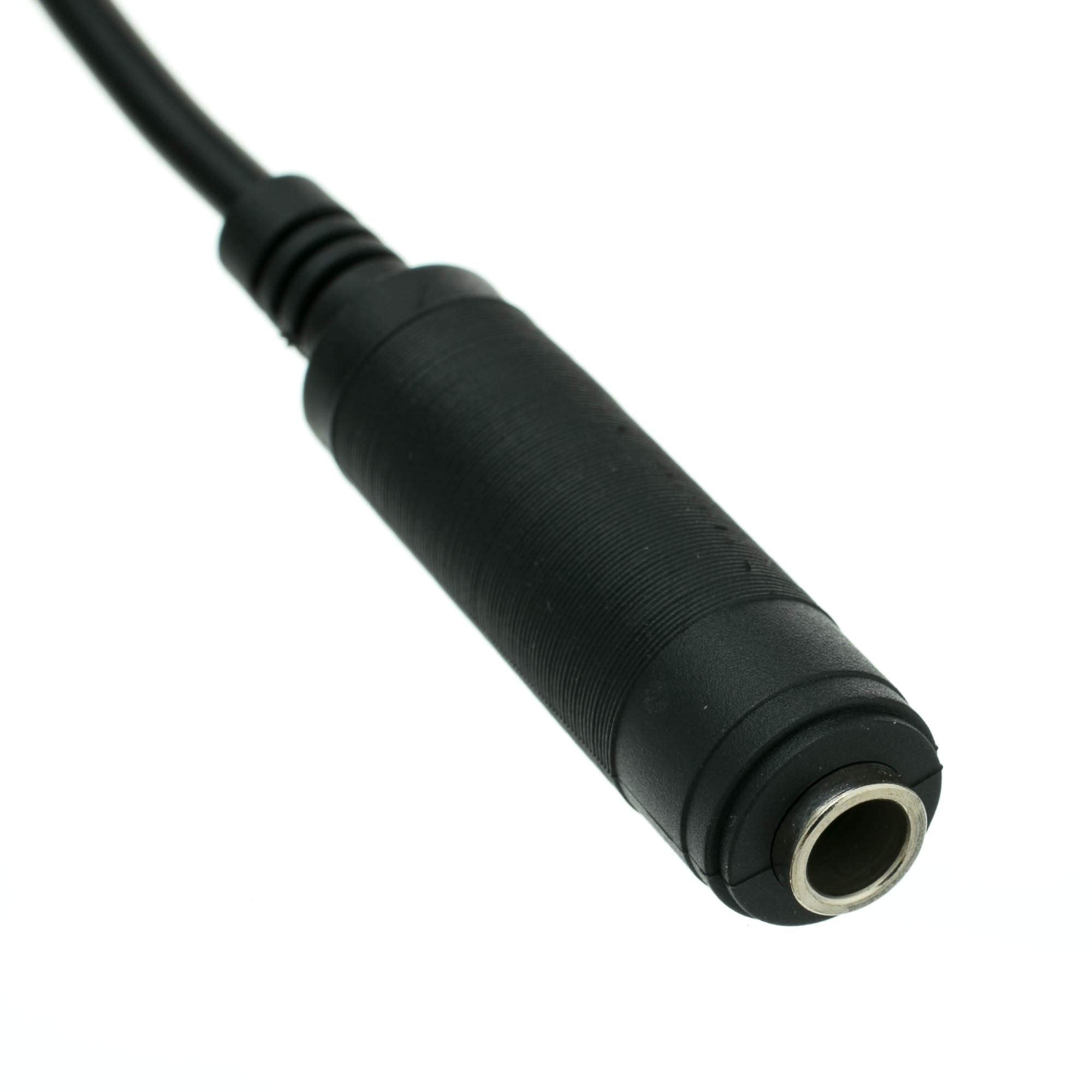 CableWholesale 1/4 Inch Stereo TRS Extension Cable, 15 feet 1/4" Stereo Male to 1/4" Stereo Female Plug for Electric Instruments (Guitar, Keyboard, Amplifier, Speakers, Synthesizers), Black