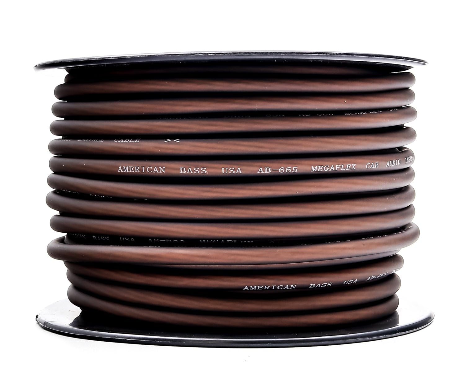 American Bass 8 Gauge Mega Flex Power Cable 100ft Green Roll