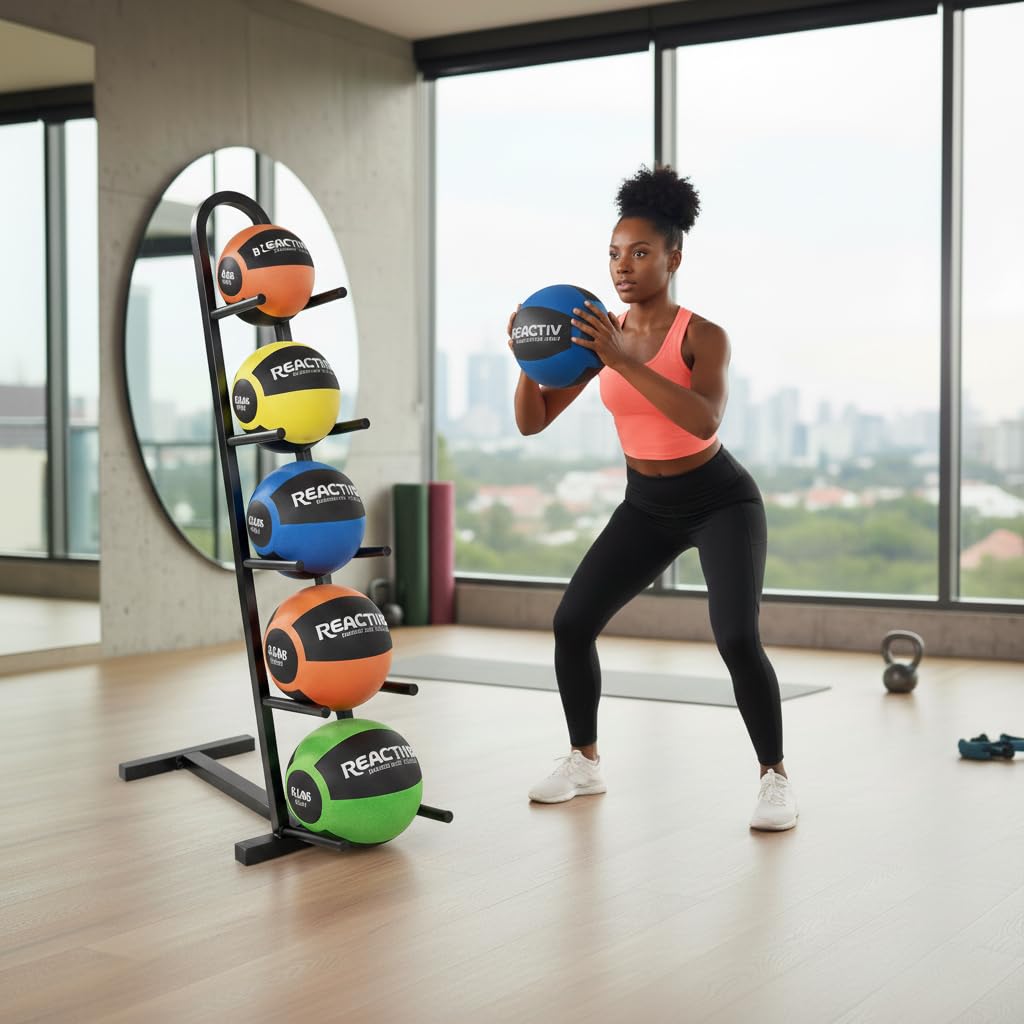 5-Ball Vertical Medicine Ball Rack (EA)