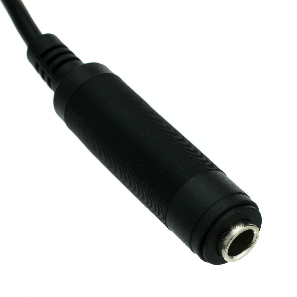 CableWholesale 1/4 Inch Mono Extension Cable, 10 feet 1/4" Male to 1/4" Female Plug for Electric Instruments (Guitar, Keyboard, Amplifier, Speakers, Synthesizers)