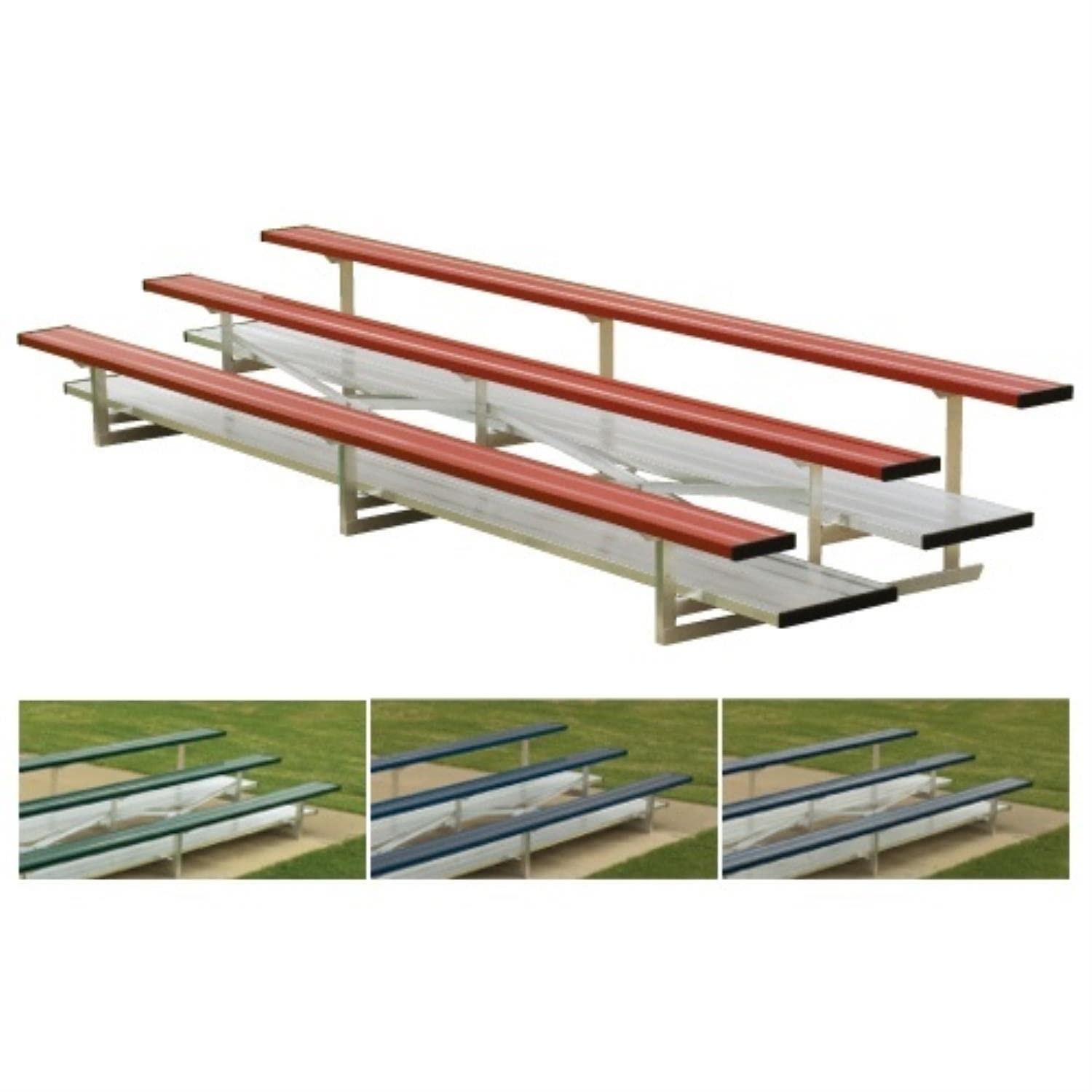 2 Row 21' Powder Coated Bleachers (EA)