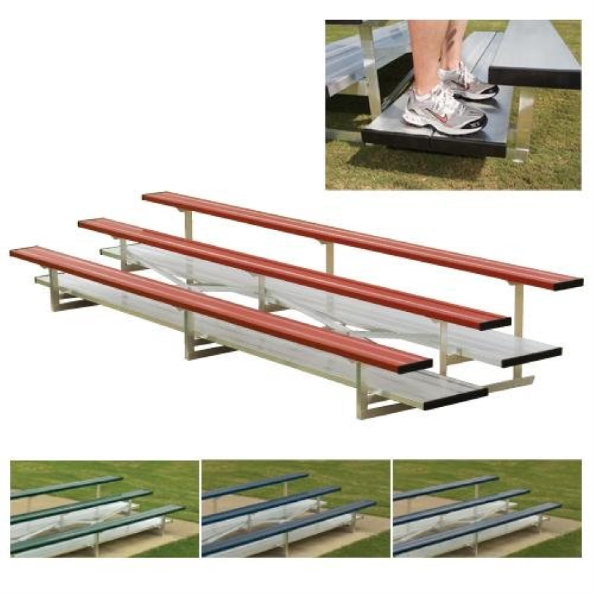 2 Row 21' Powder Coated Pref. Bleachers (EA)