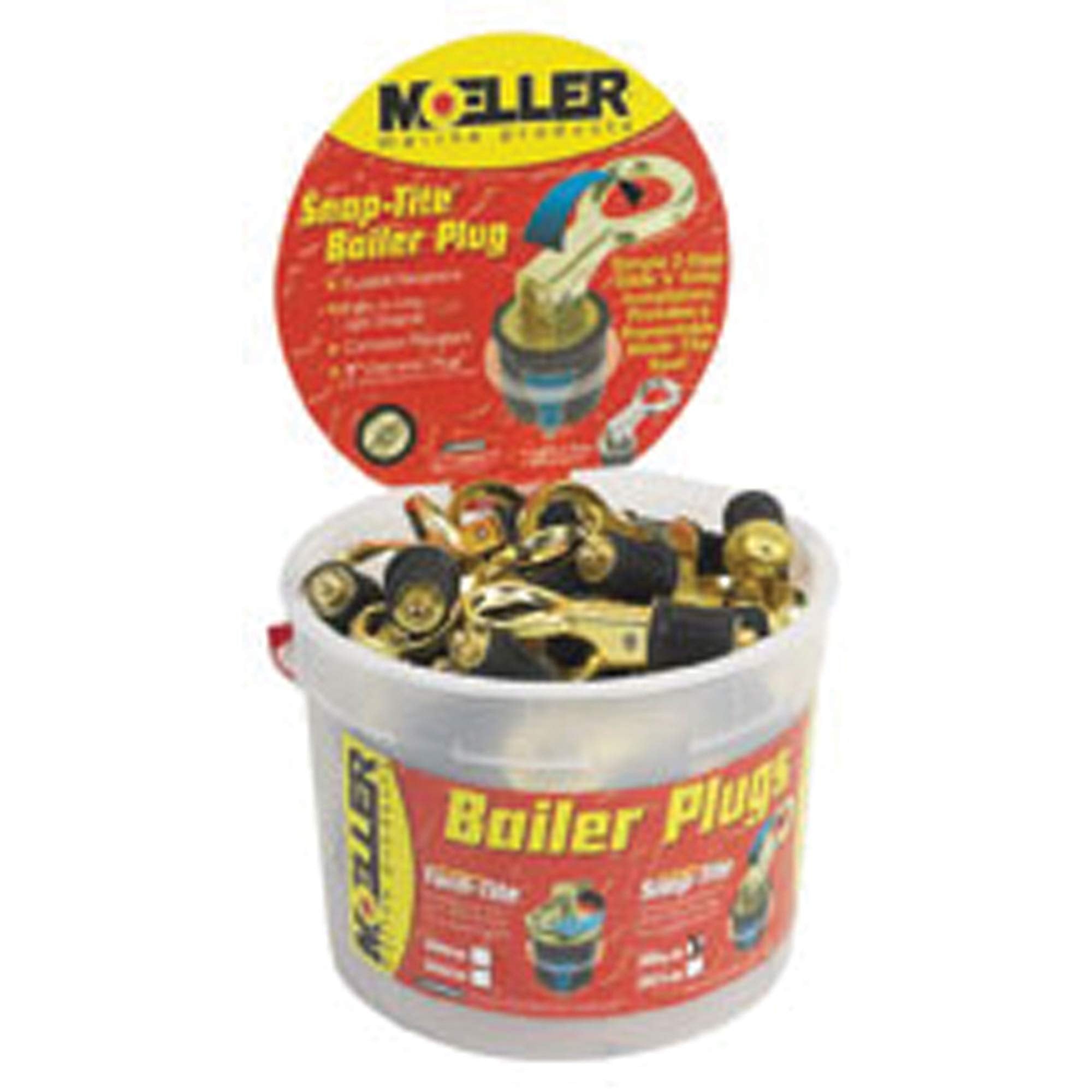 Moeller 029000-50 Snap-Tite Brass Bailer Plug