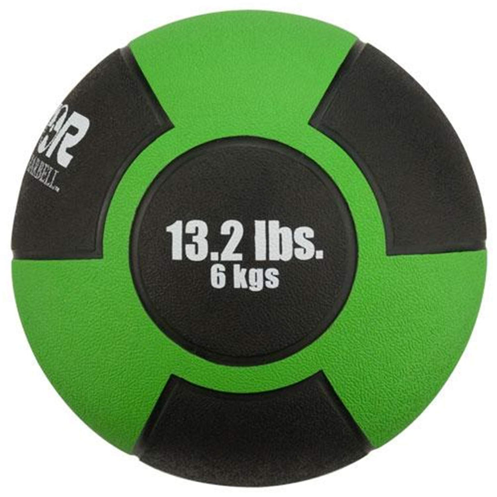 Rubber Medicine Ball - 6.6 lb. - Yellow