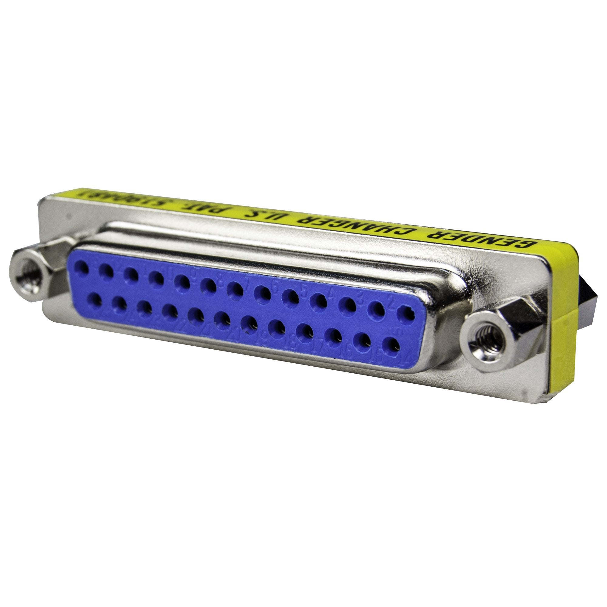 Serial Mini Gender Changer/Coupler, DB25 Female to DB25 Female