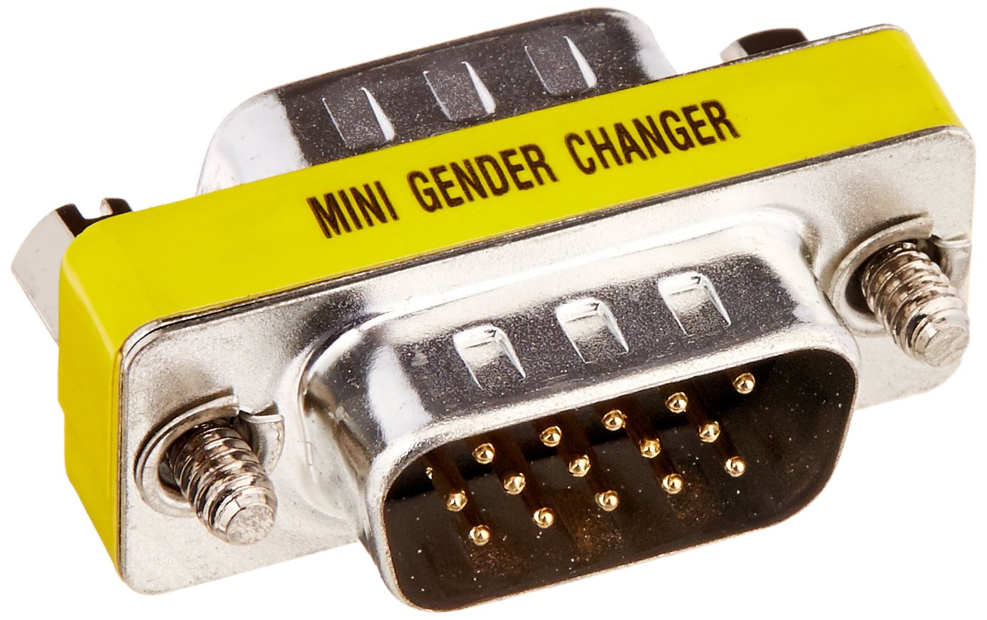 niceEshop HD15 (VGA) Male/HD15 (VGA) Male VGA Mini Gender Changer for PC (26256956)