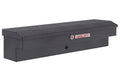 Weather Guard Model 174-6-04 56in Lo-Side Box, Aluminum, Gunmetal Gray, 4.0 cu ft