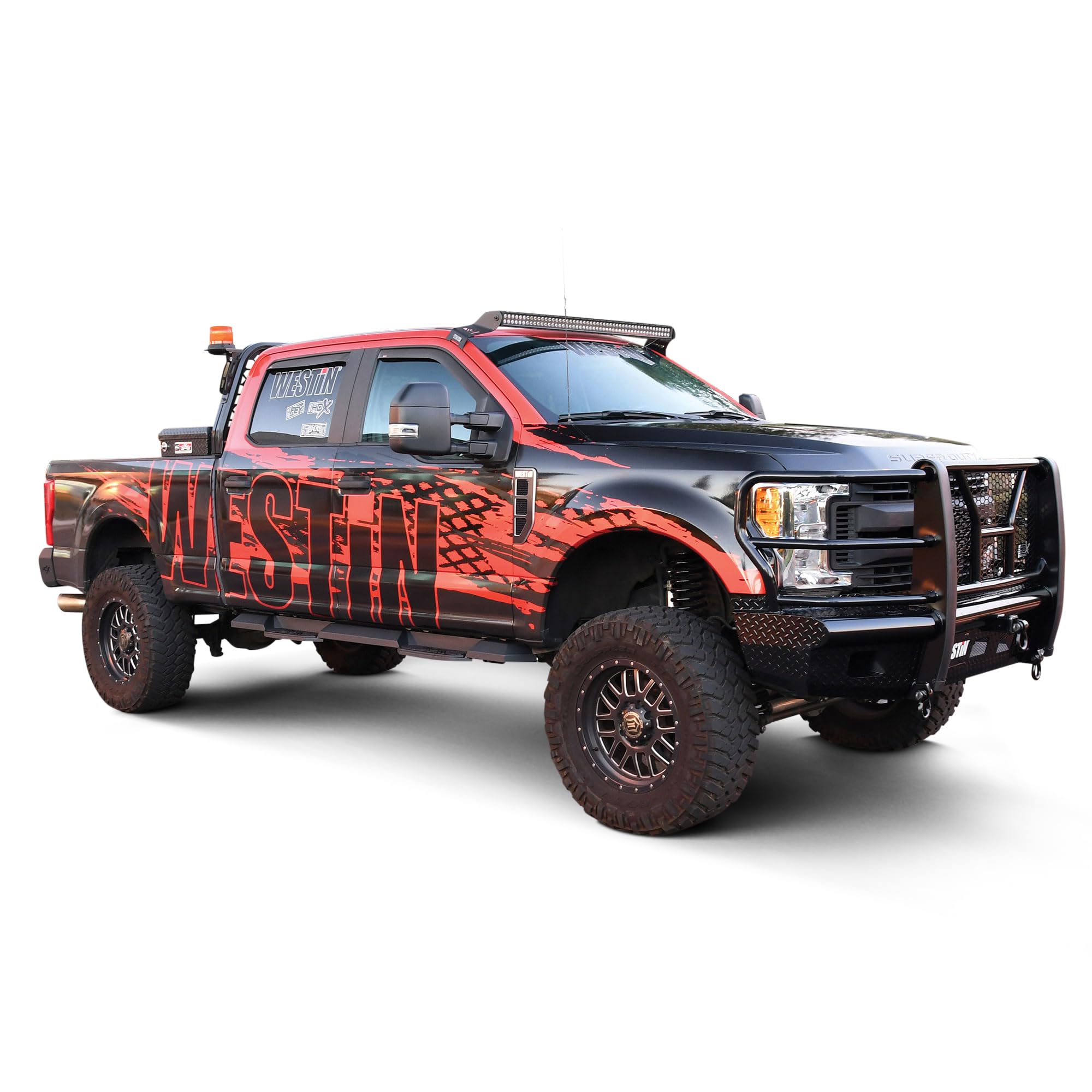 Westin 56-23945 HDX Xtreme Nerf Bars Textured Black Pair
