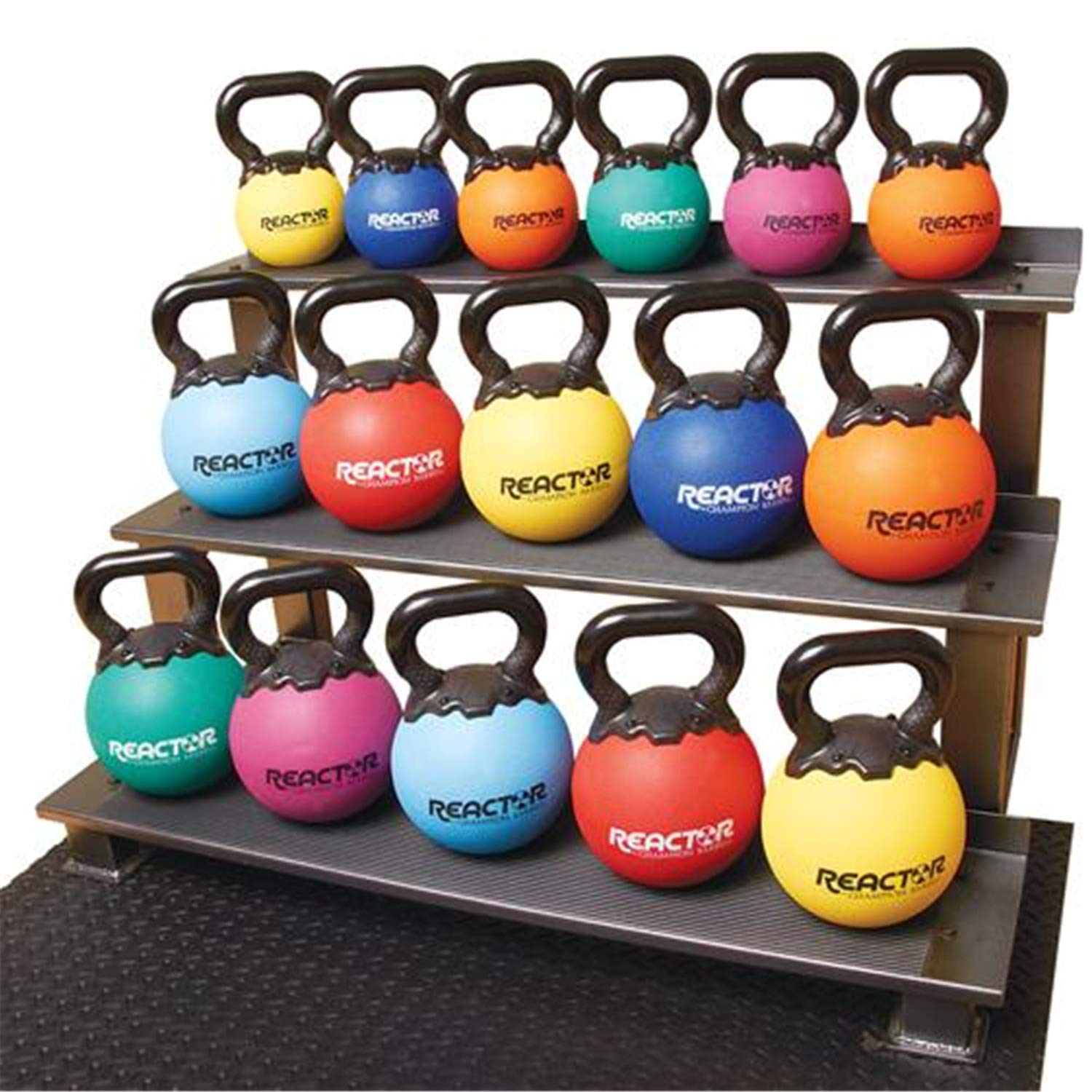 Champion Barbell Rubber Kettlebell, 6-Pound