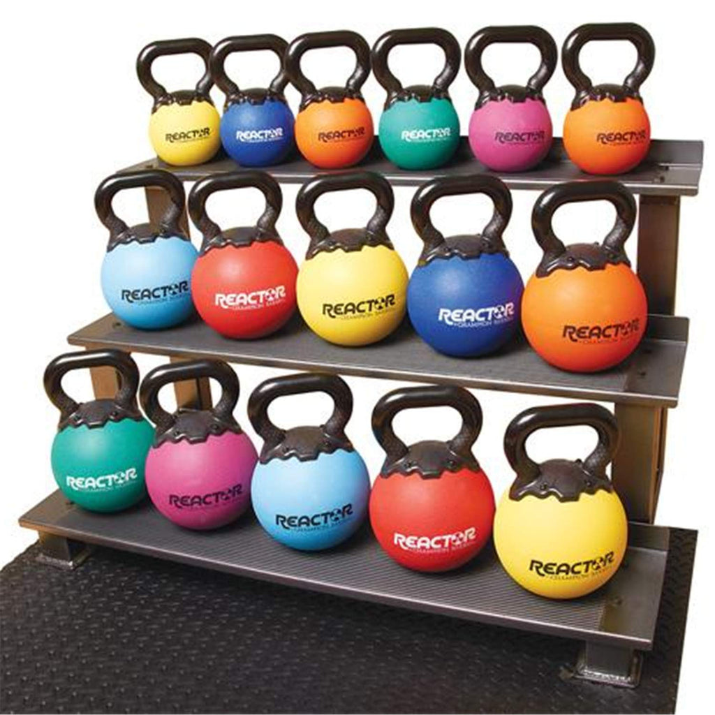 Champion Barbell Rubber Kettlebell, 6-Pound