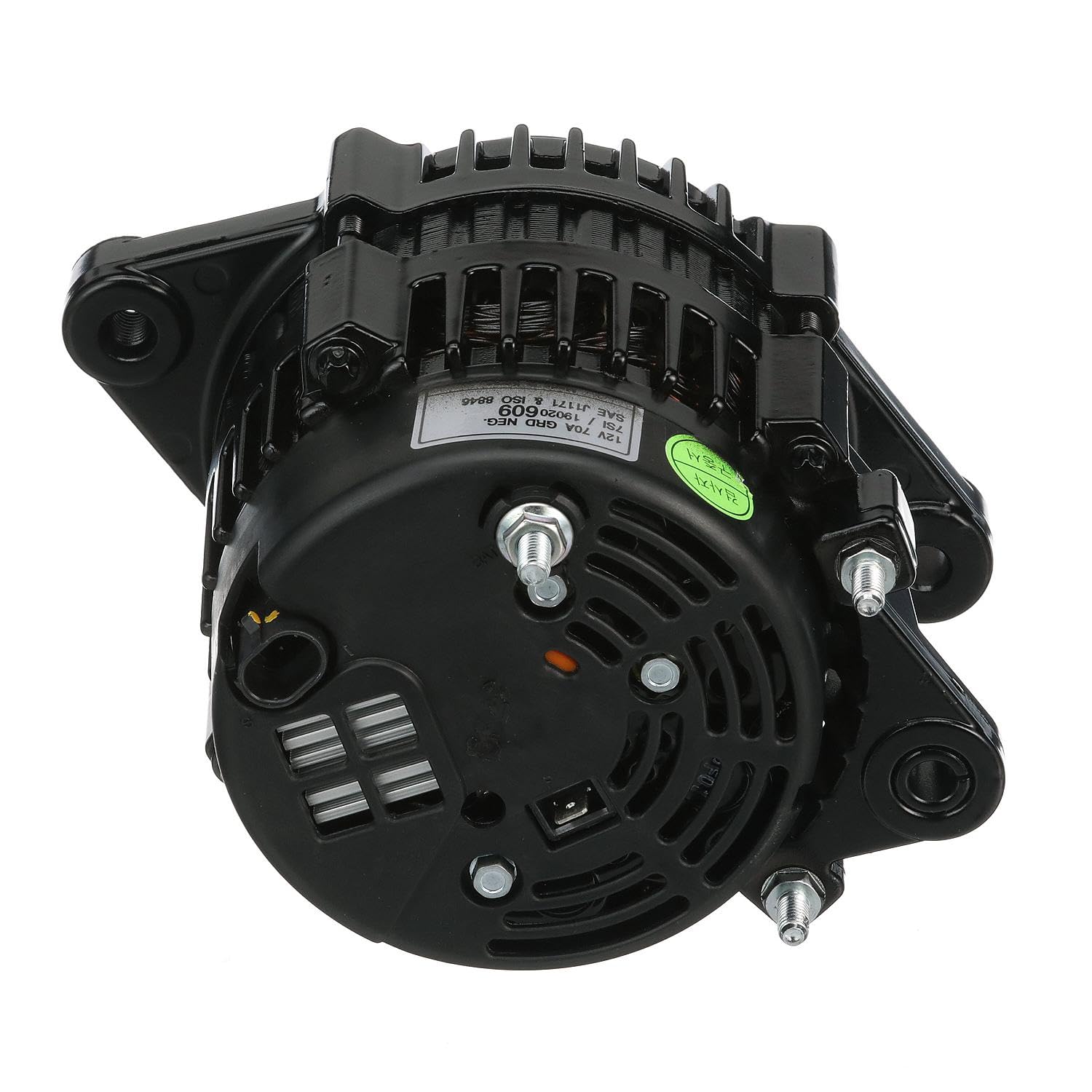 Quicksilver 862031T1 70 Amp Alternator, Delco, Serpentine Belt for V-6 and V-8 MerCruiser Stern Drive and Inboard Engines (1999 Through 2001)