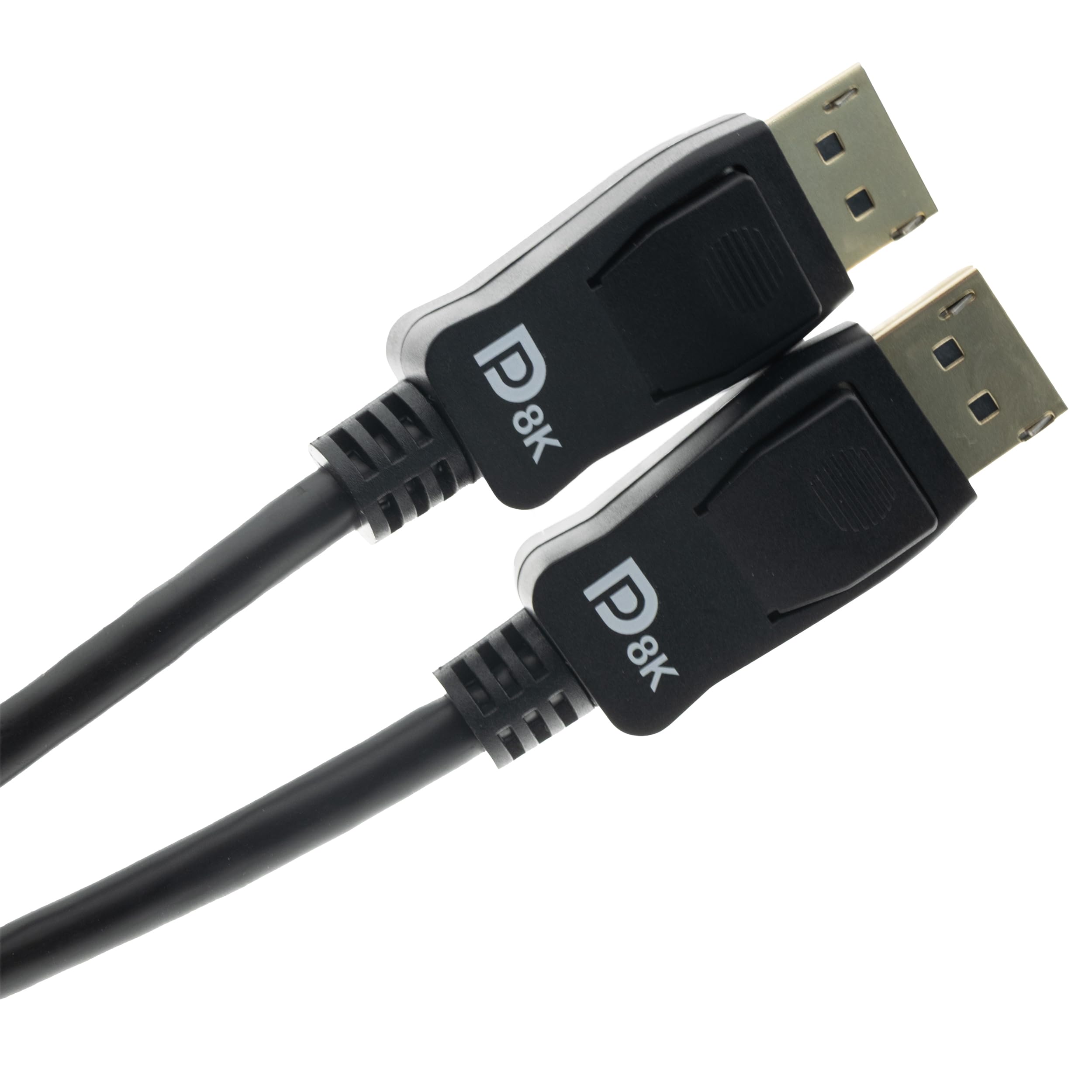 VESA Certified DisplayPort 1.4 Video Cable Male to Male - 32.4 Gbit/s, 8K@60Hz/4K@120Hz, HDR, DSC, Gold-Plated Connectors, 3 Feet