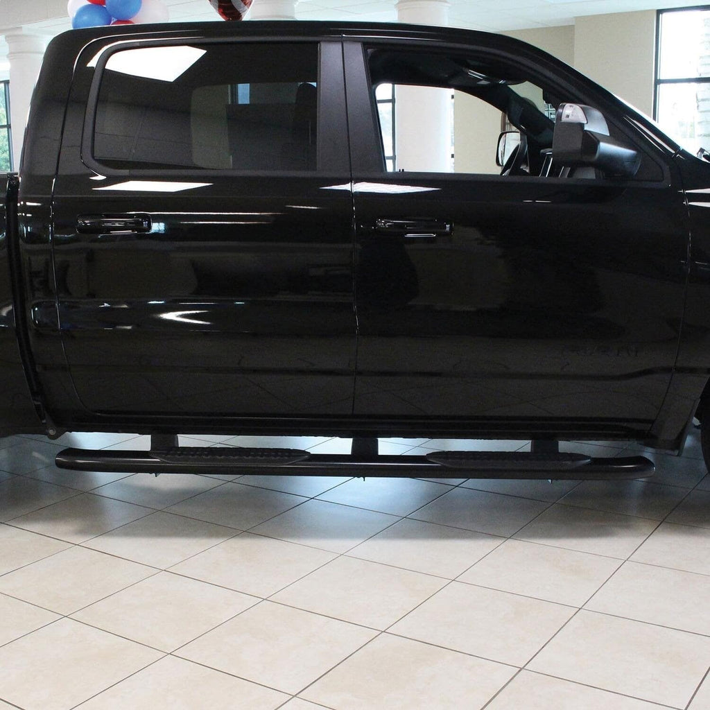 Westin 21-54085 PRO TRAXX 5 Oval Nerf Bars Black Pair