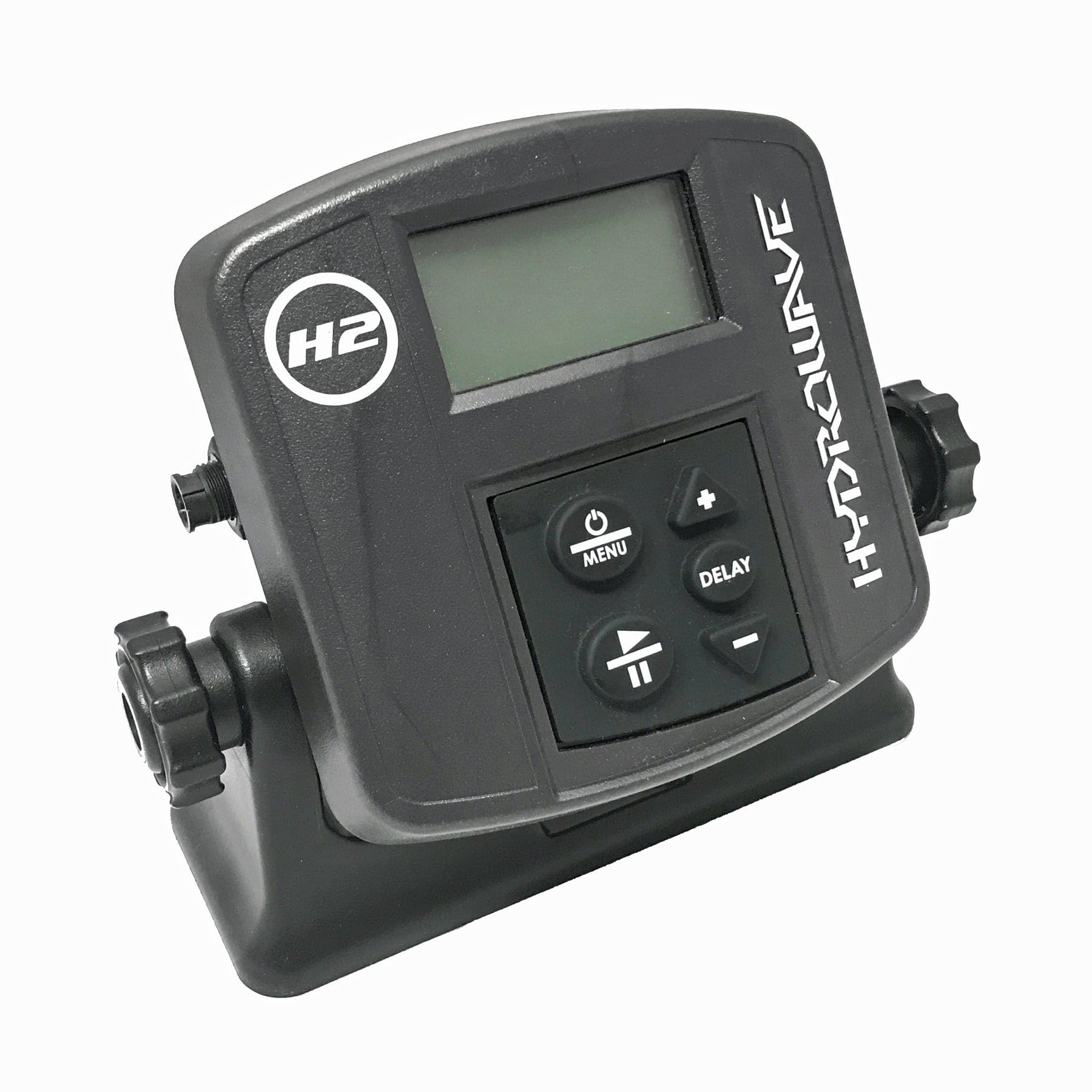 HYDROWAVE T-H Marine H2 Fish Feeding Stimulator System Package - Waterproof Fishing Sound Device with 16-Bit Sound Quality, Underwater Sound Patterns Attract Bass, Crappie, Walleye - Black